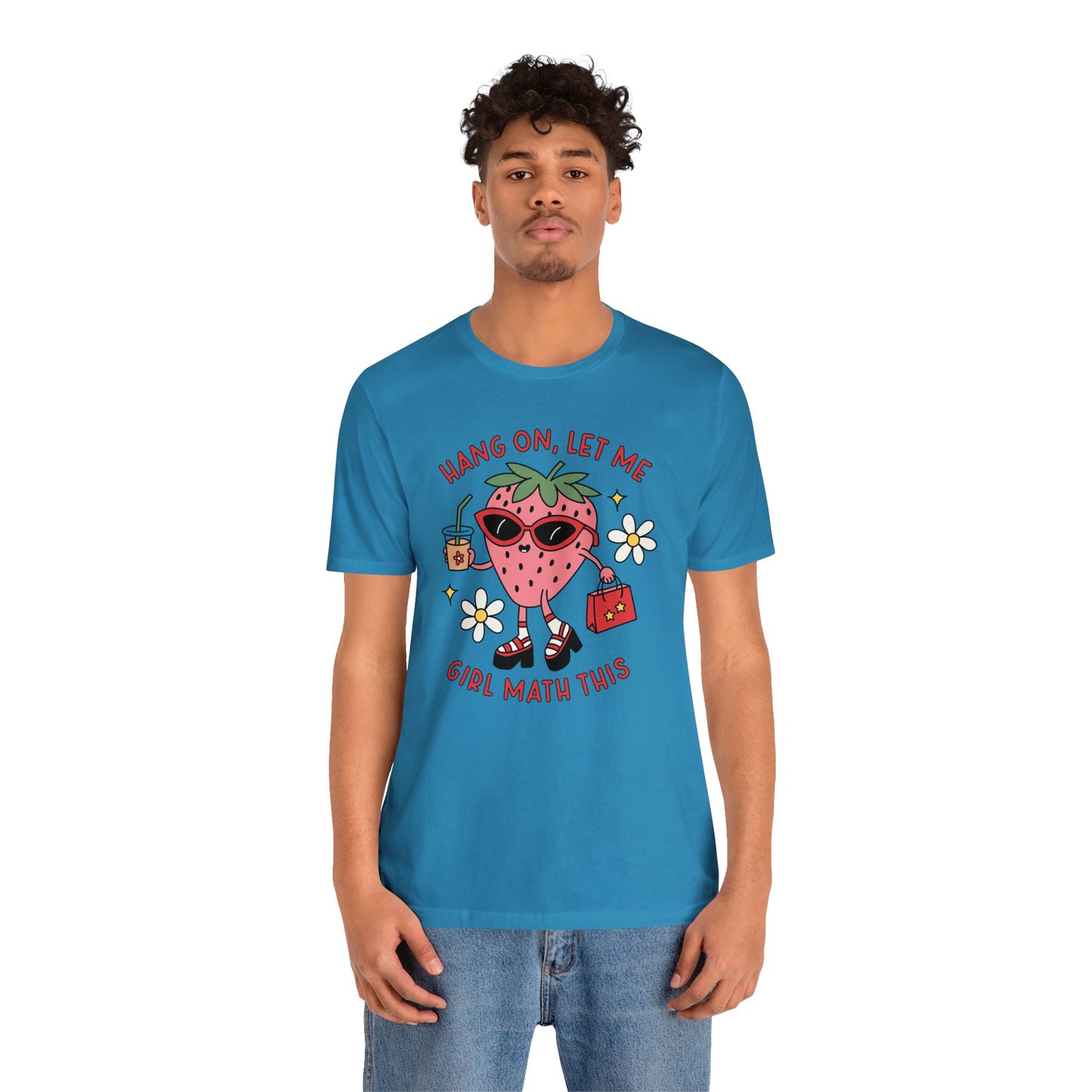 Girl Math Unisex Jersey Short Sleeve Tee