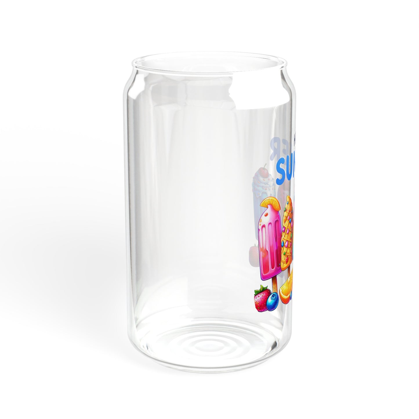 Hello Summer Sipper Glass, 16oz