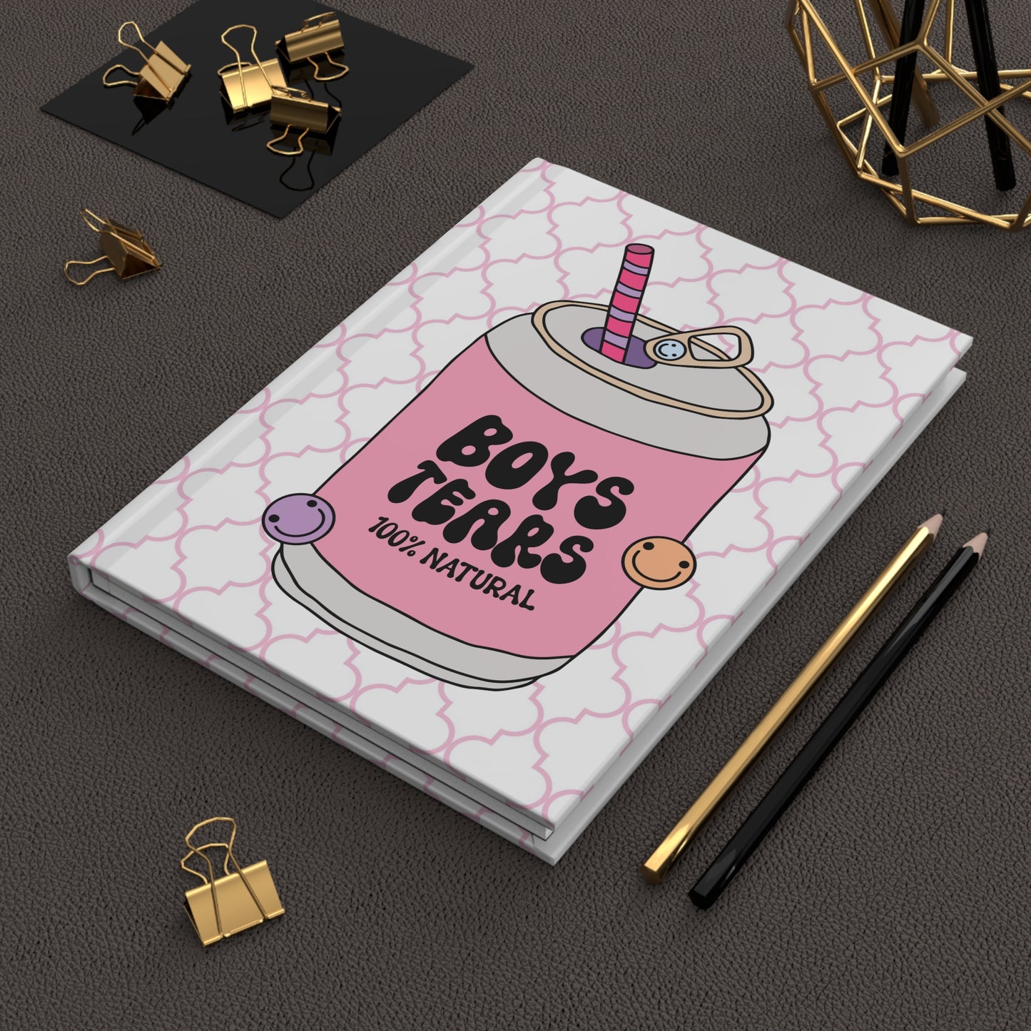 Boys Tears Hardcover Journal Matte