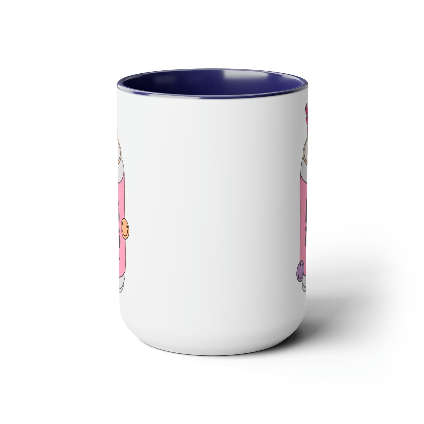 Boys Tears Two-Tone Coffee Mugs, 15oz