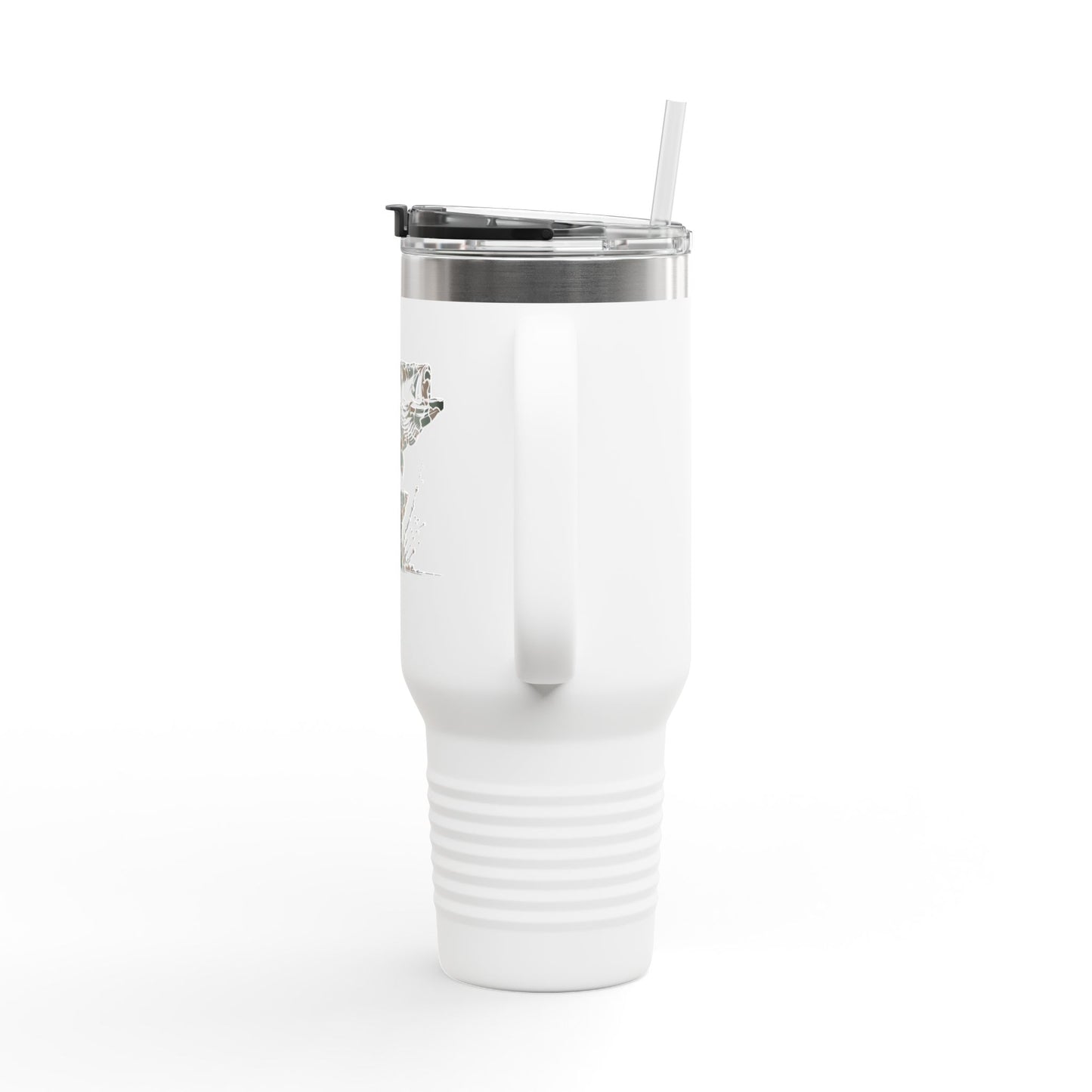 Camo Walleye Insulated Travel Mug, 40oz