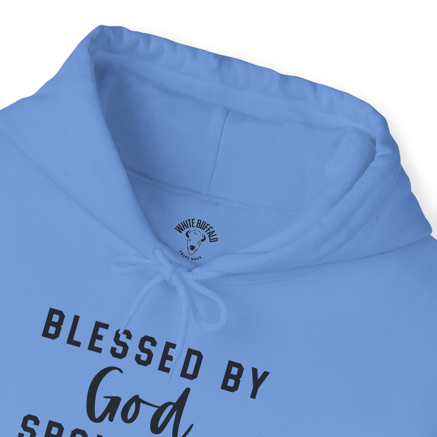 Protected by Both Unisex Heavy Blend™ Hooded Sweatshirt