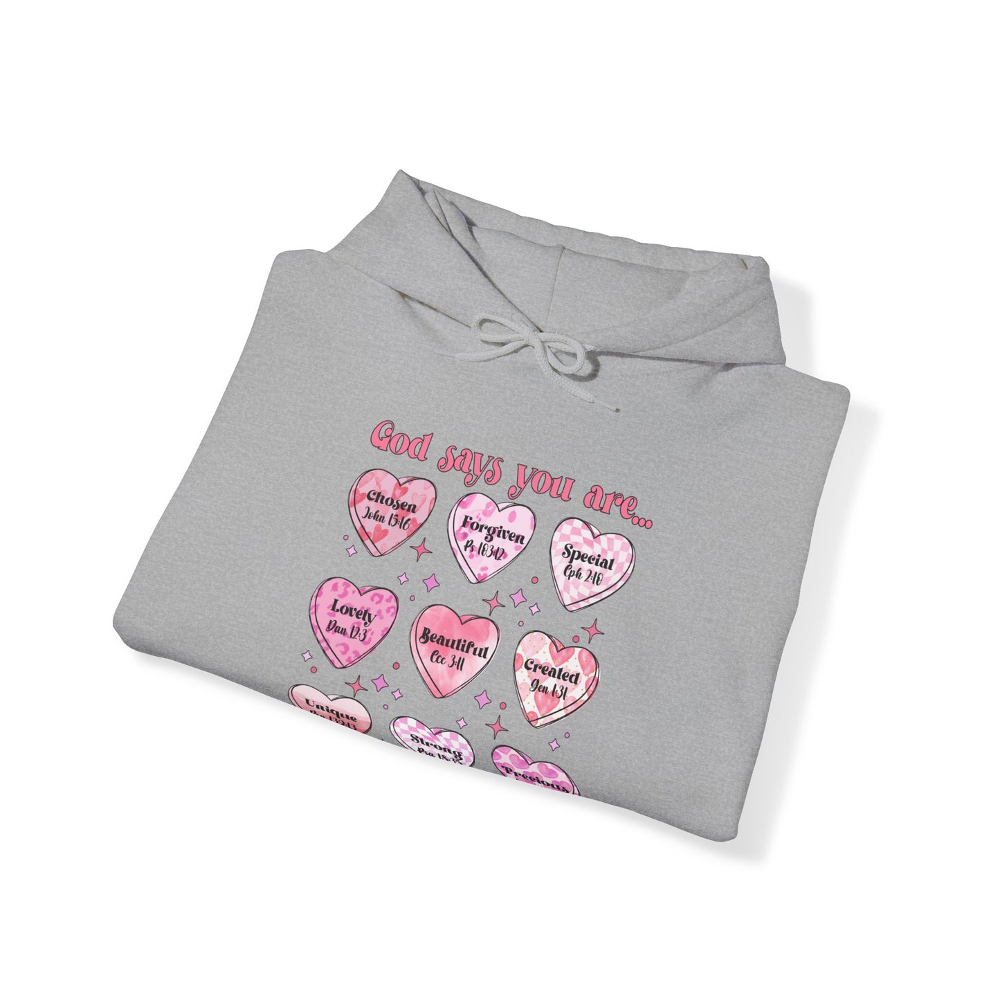 God Says Unisex Heavy Blend™ Hooded Sweatshirt
