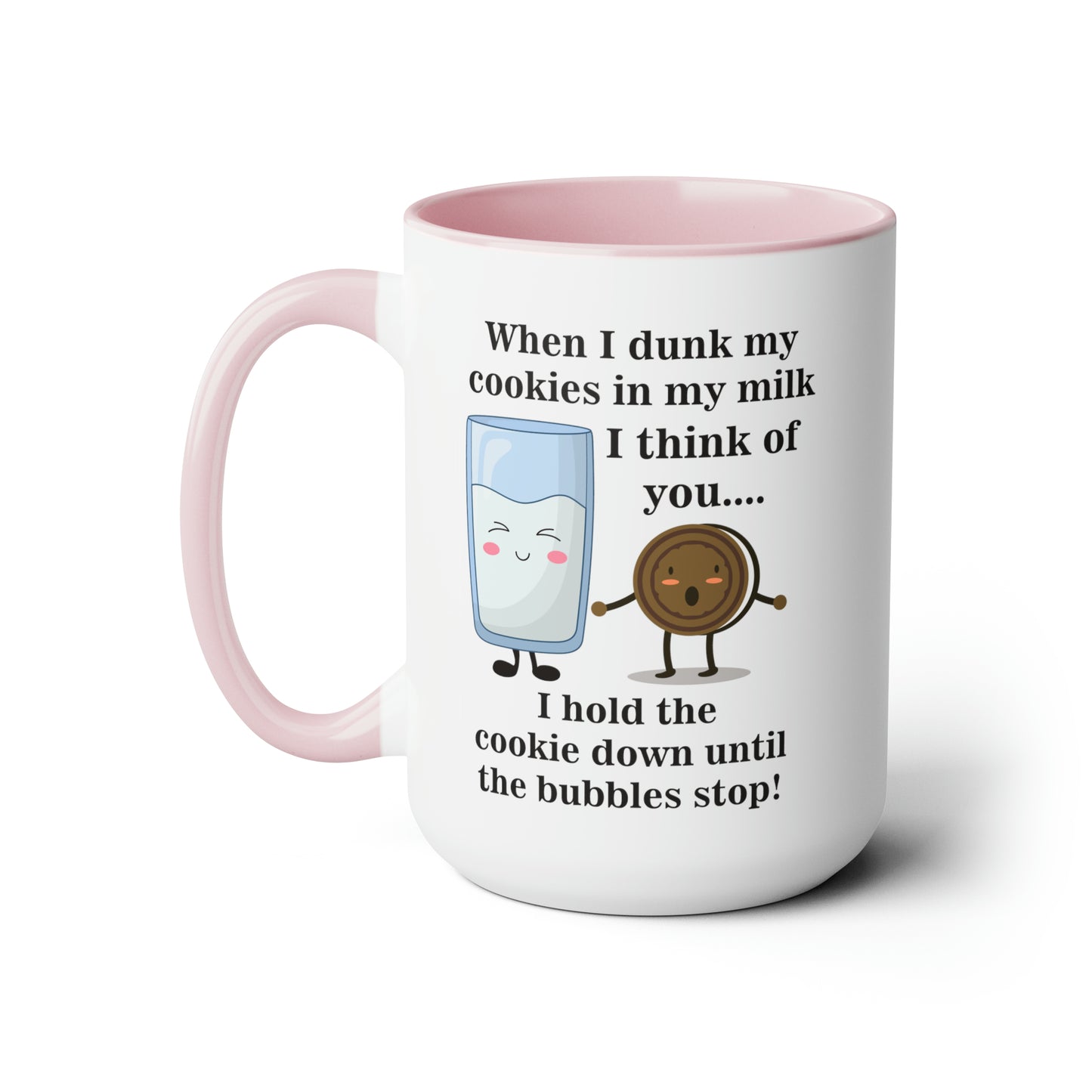 I think of You Two-Tone Coffee Mugs, 15oz