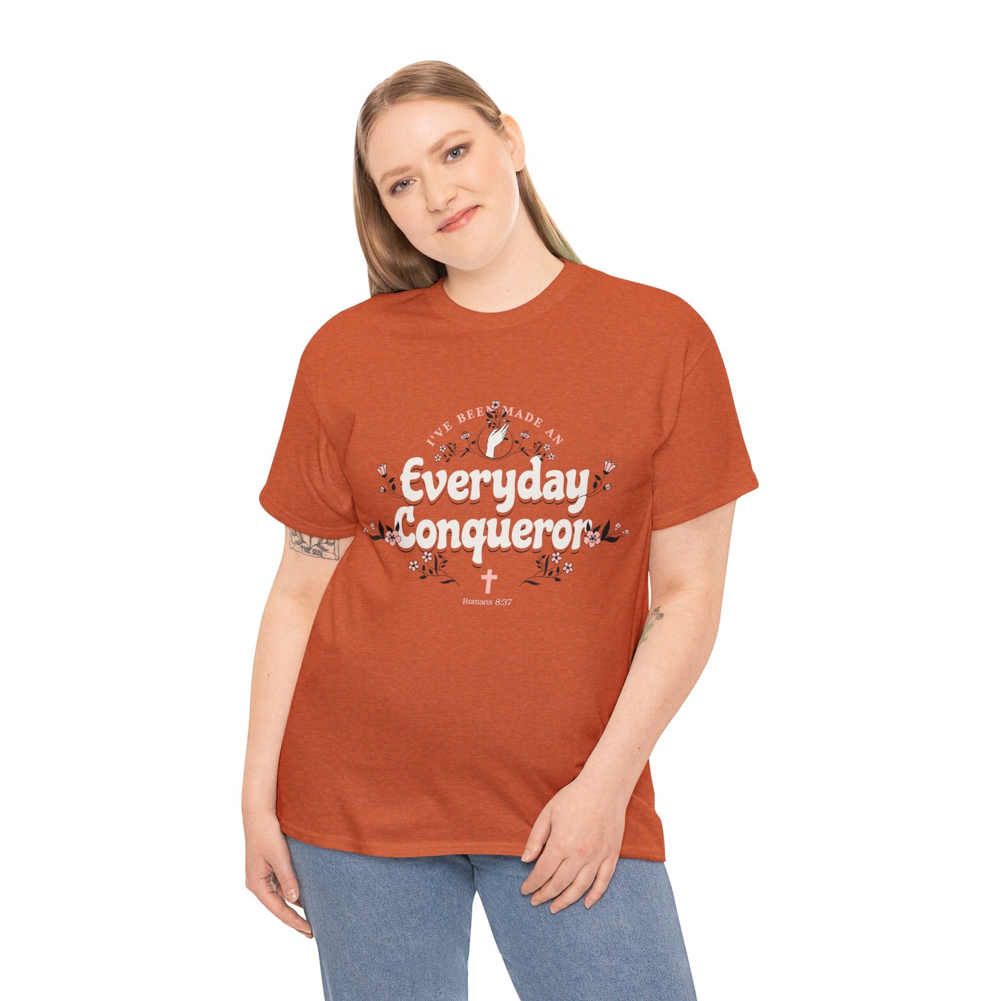 Everyday Conqueror Unisex Heavy Cotton Tee