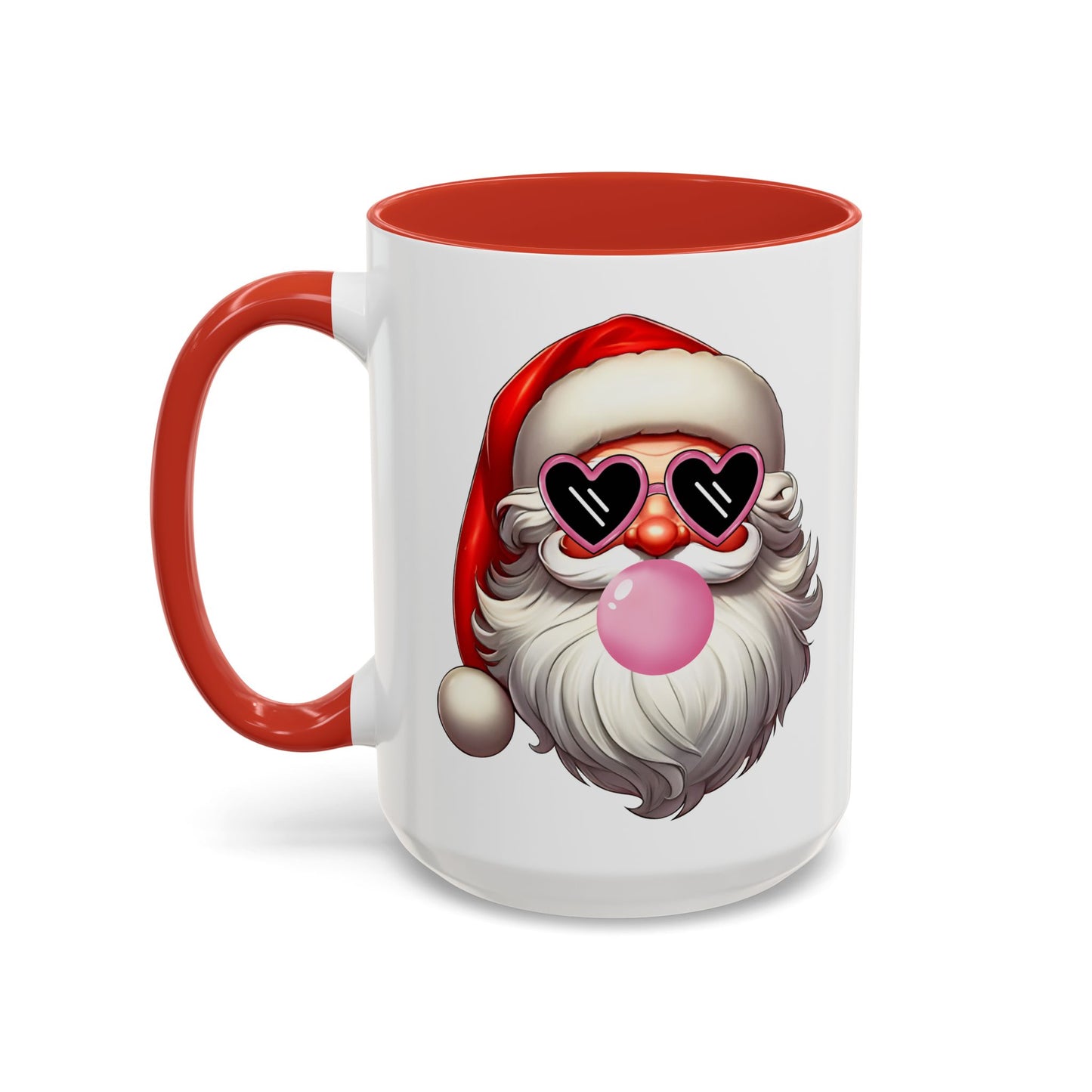 Pop Art Santa Accent Coffee Mug (11, 15oz)
