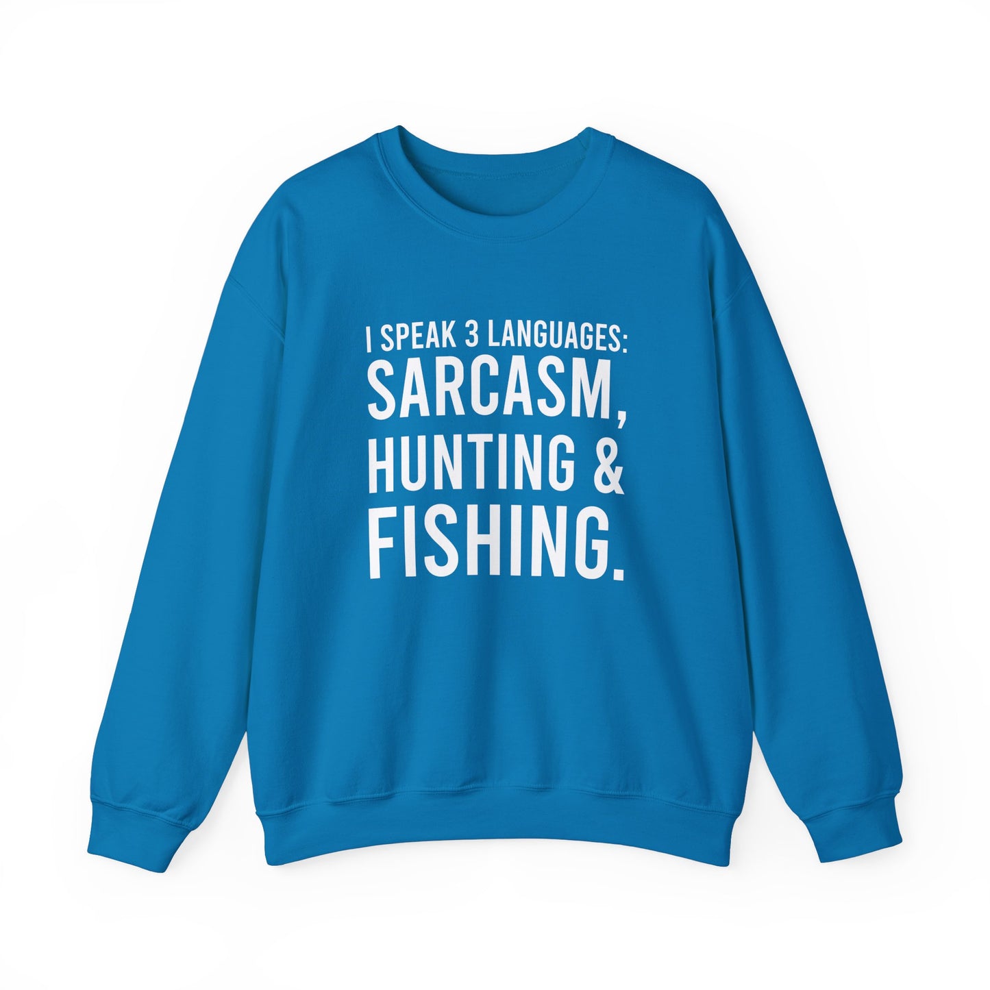 3 languages Unisex Heavy Blend™ Crewneck Sweatshirt