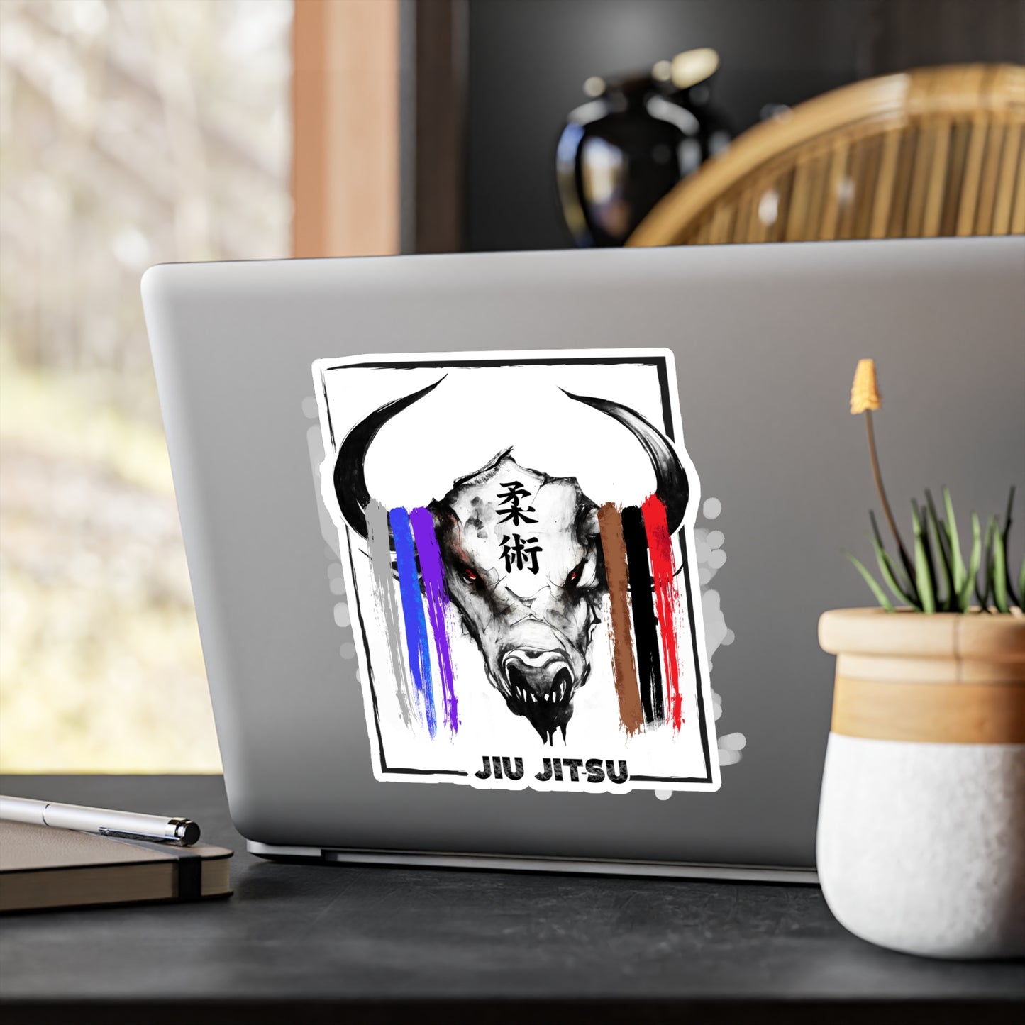 Bull Kiss-Cut Vinyl Decals