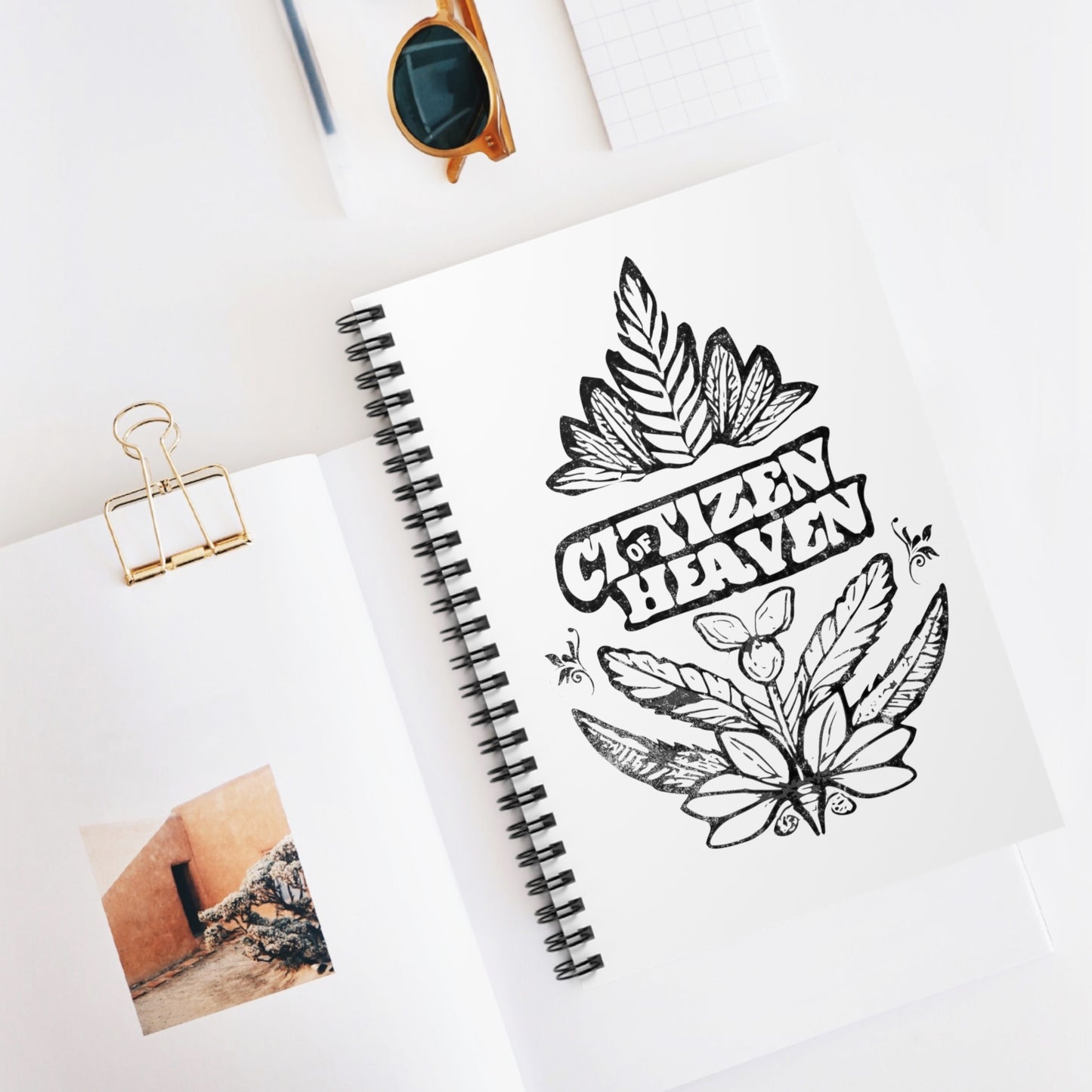 Citizen of Heaven Spiral Notebook - Ruled Line