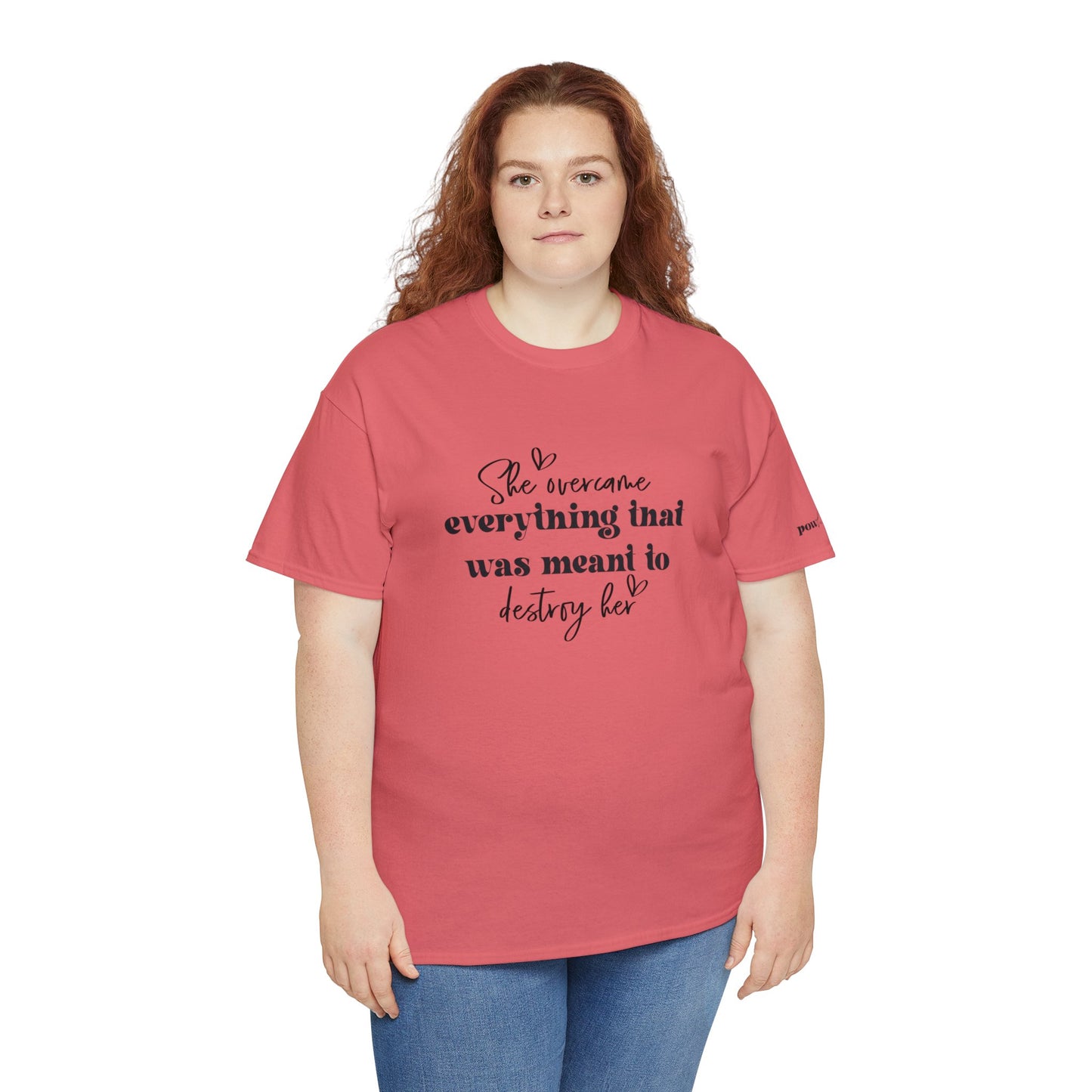 PowHERful Unisex Heavy Cotton Tee