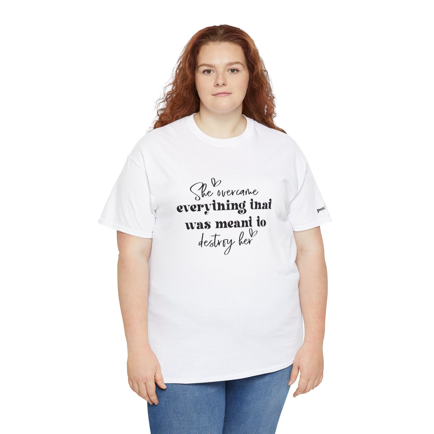 PowHERful Unisex Heavy Cotton Tee