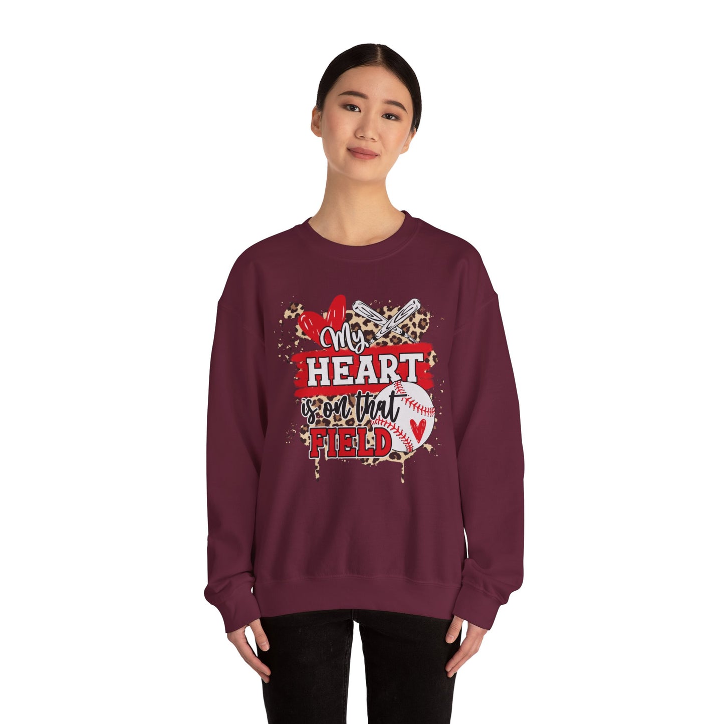 My heart Unisex Heavy Blend™ Crewneck Sweatshirt