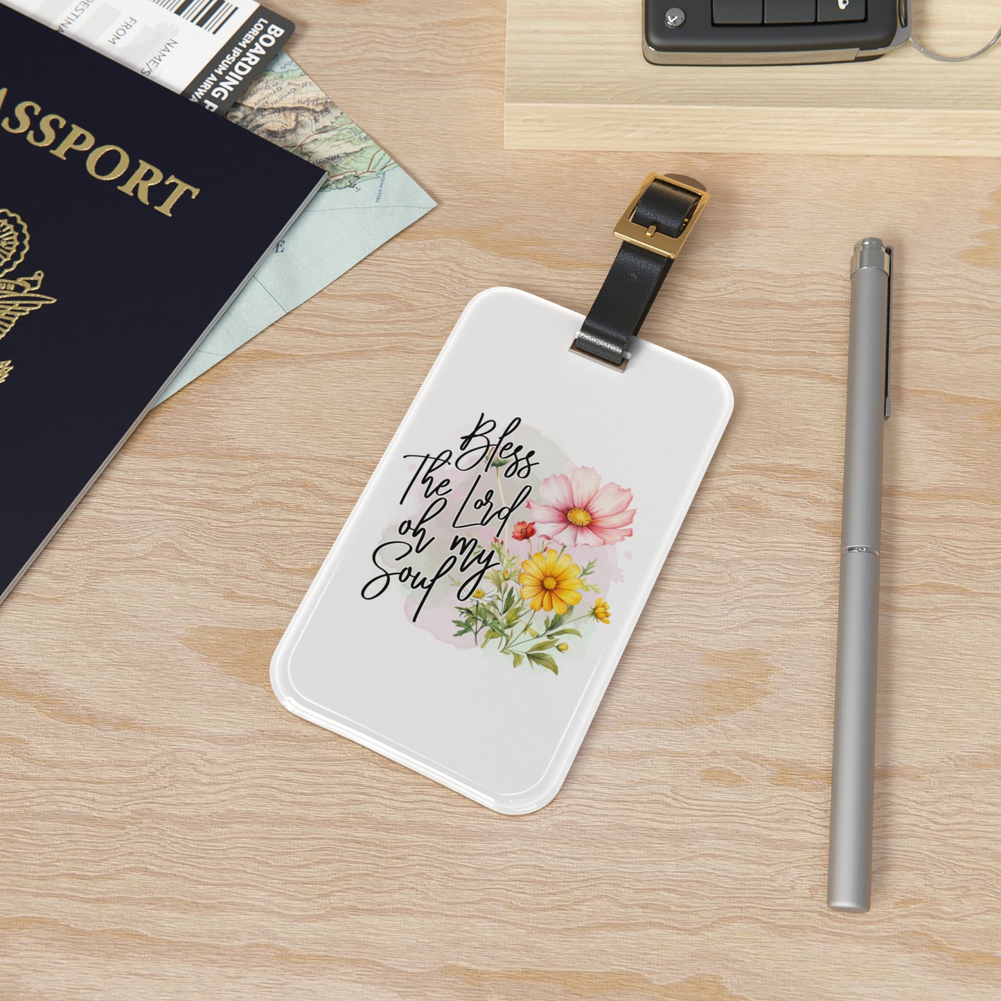 Bless the Lord Luggage Tag