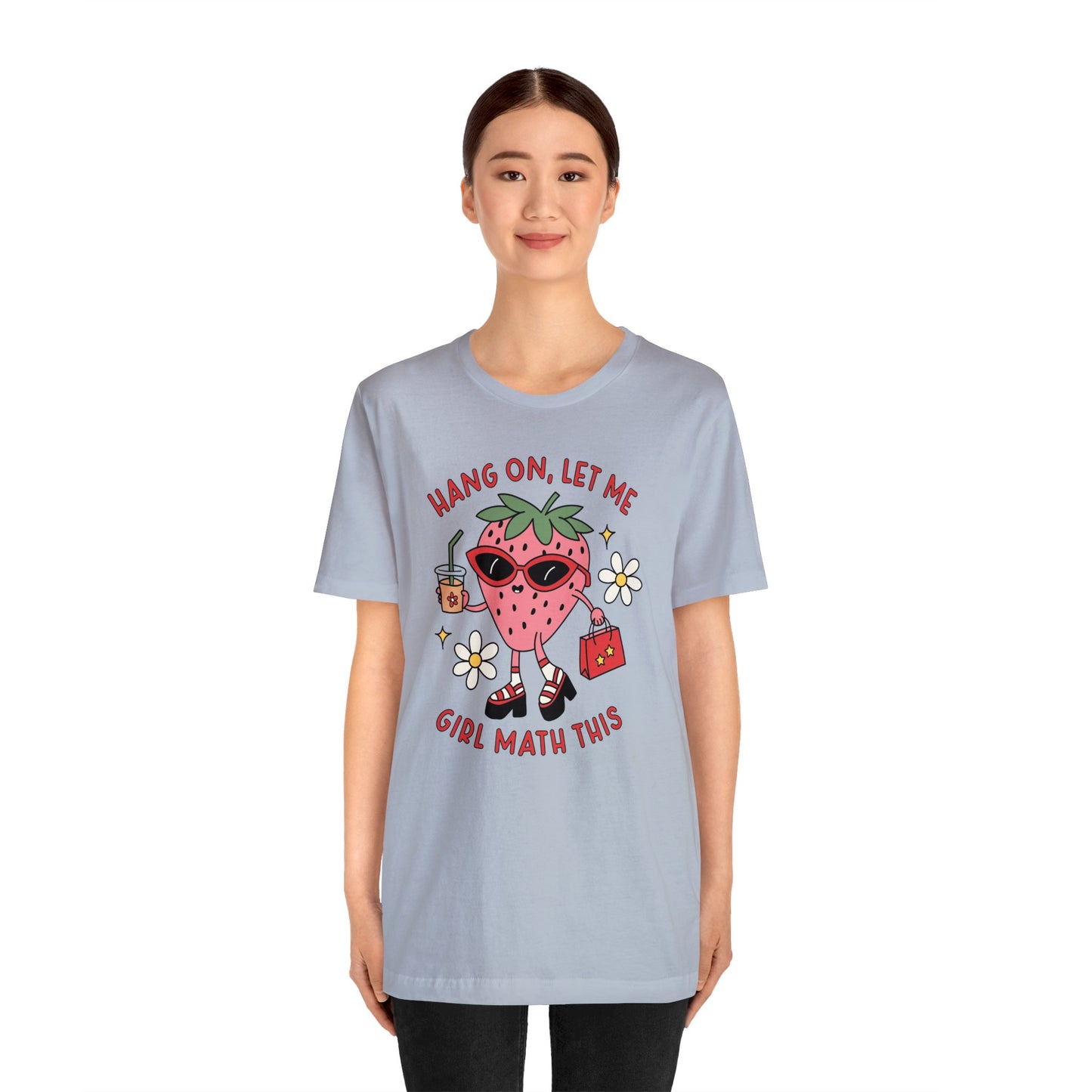 Girl Math Unisex Jersey Short Sleeve Tee