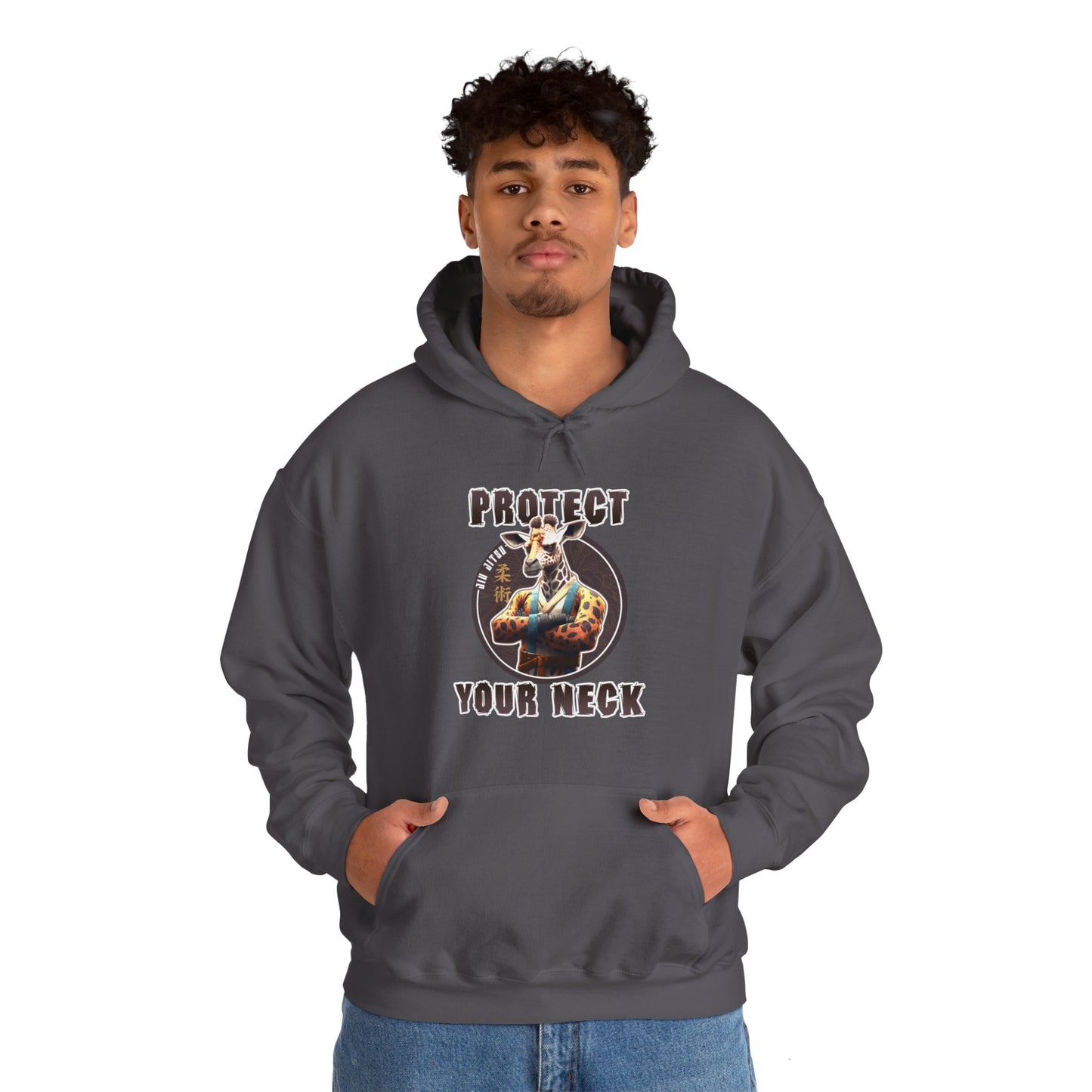 Protect Your Neck Unisex Heavy Blend™ Hooded Sweatshirt