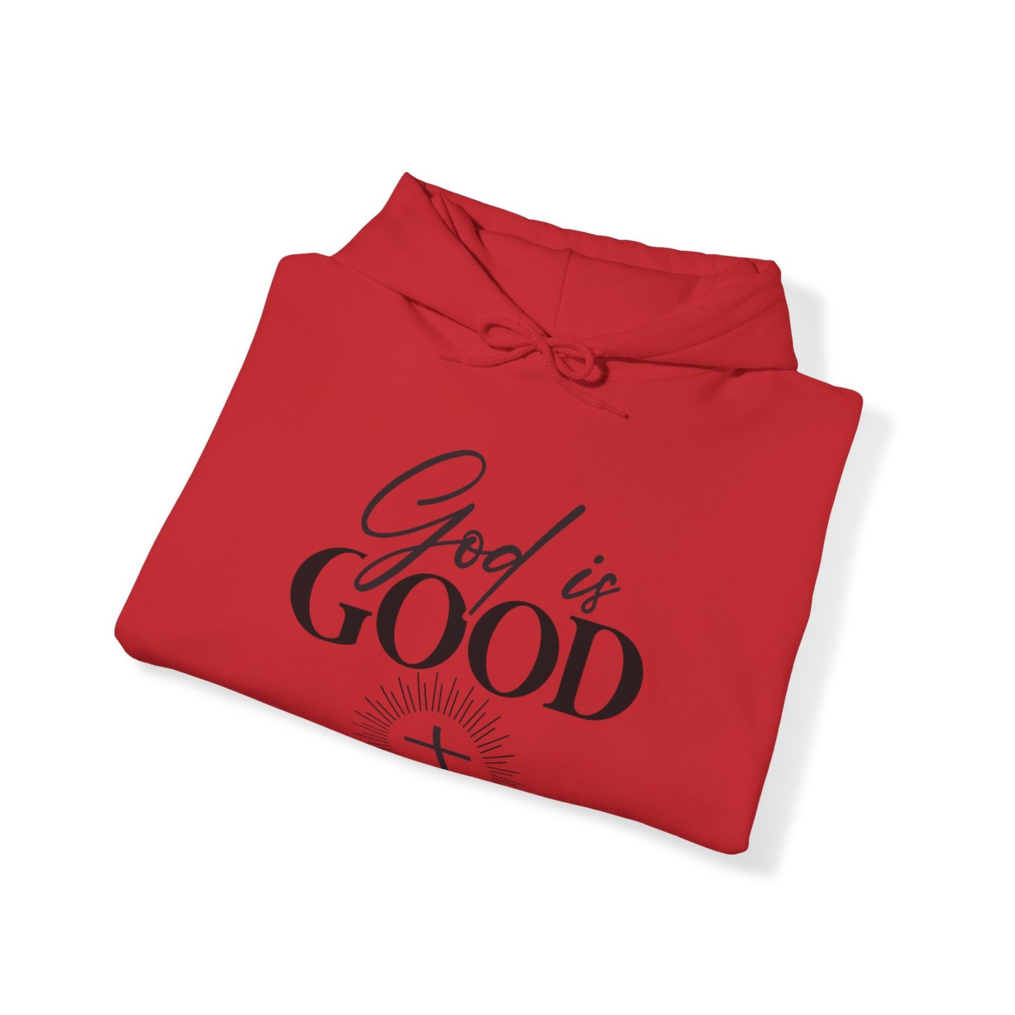 God is Good Unisex Heavy Blend™ Hooded Sweatshirt