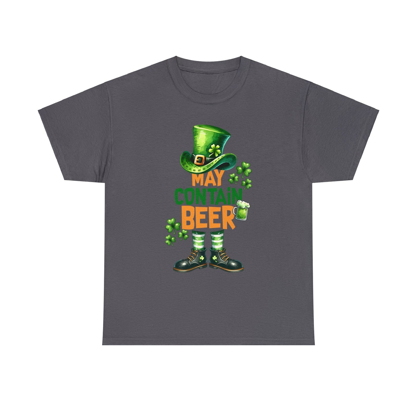 May Contain Beer Unisex Heavy Cotton Tee