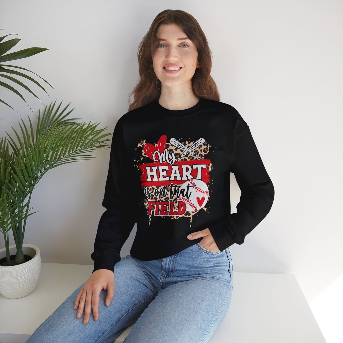 My heart Unisex Heavy Blend™ Crewneck Sweatshirt