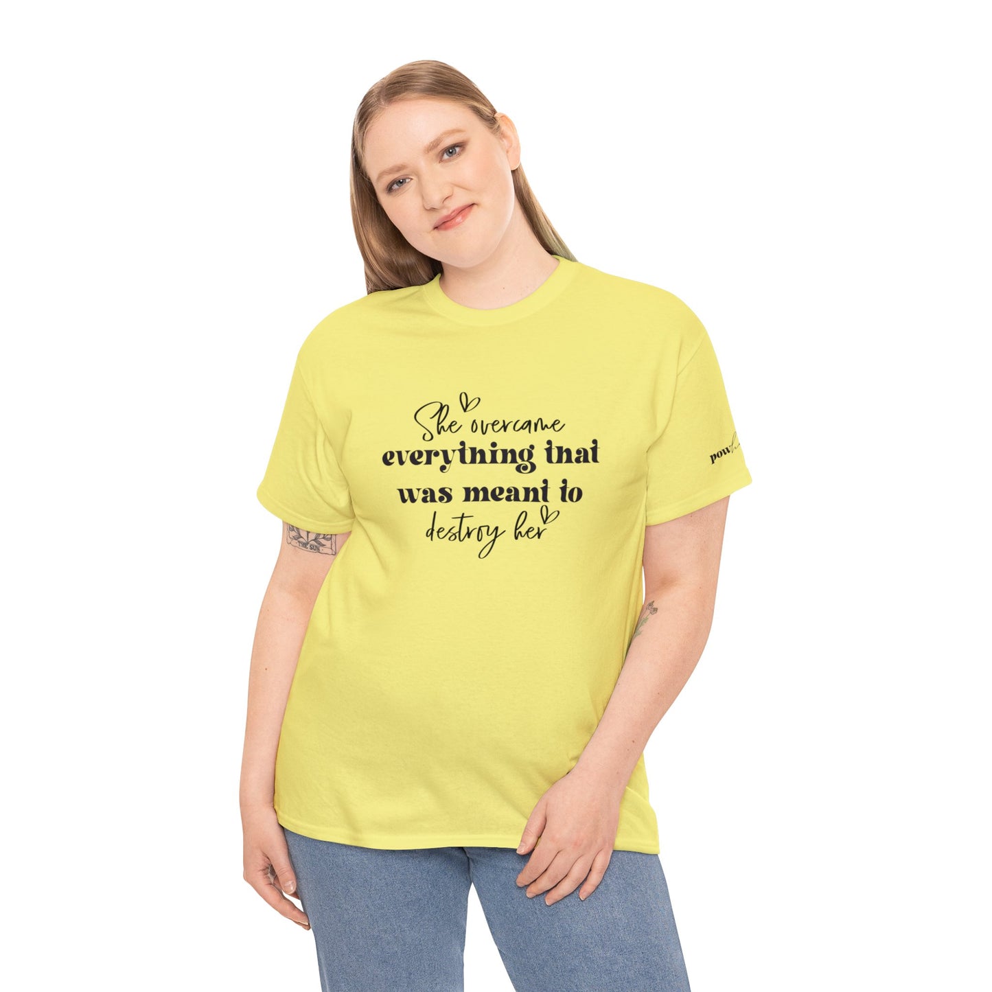 PowHERful Unisex Heavy Cotton Tee