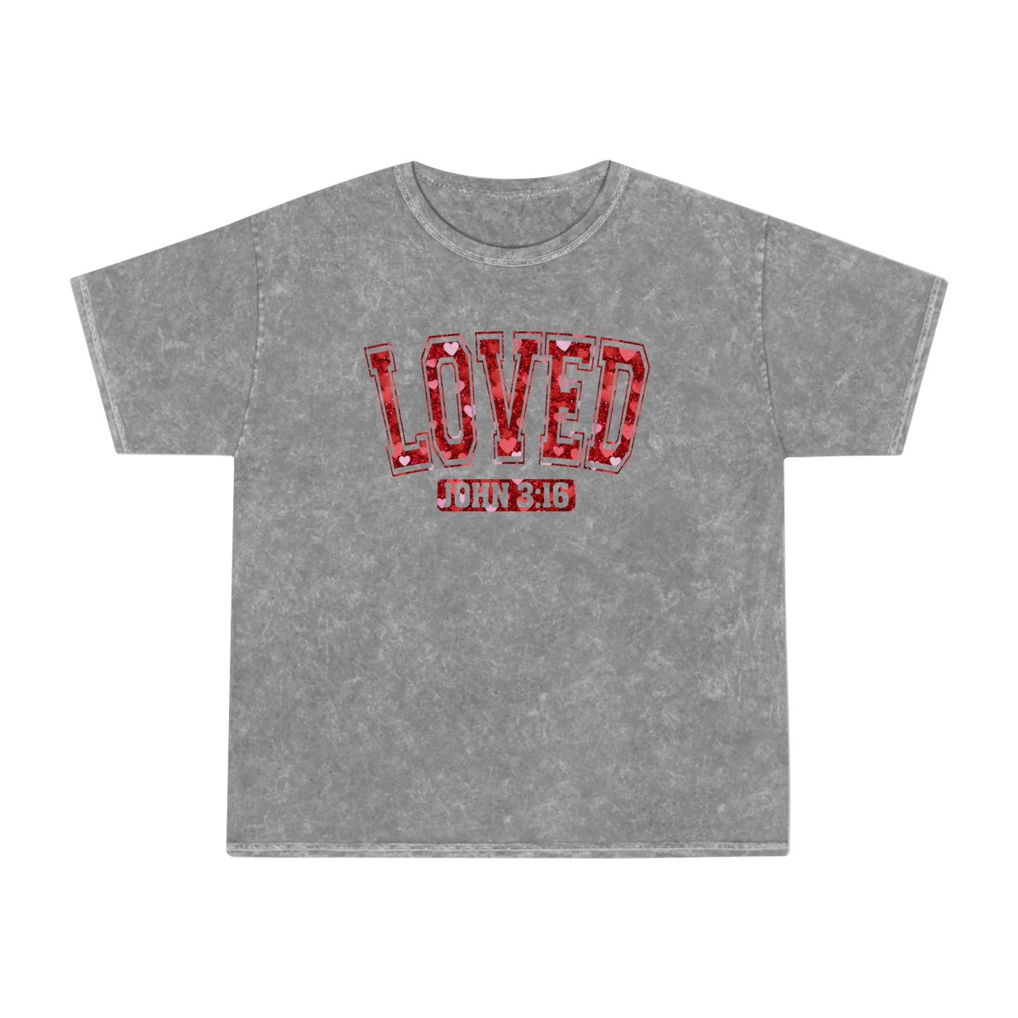Loved Unisex Mineral Wash T-Shirt