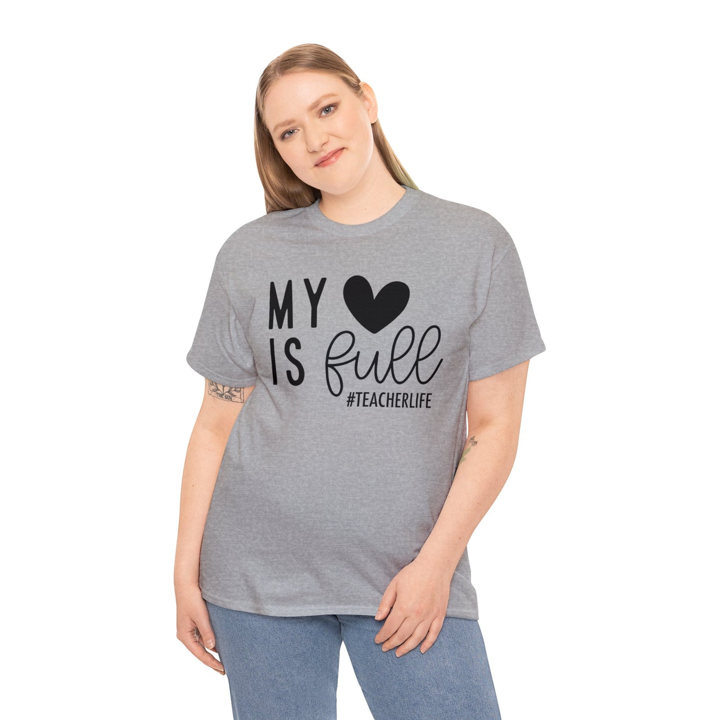 Teacher Life Unisex Heavy Cotton Tee