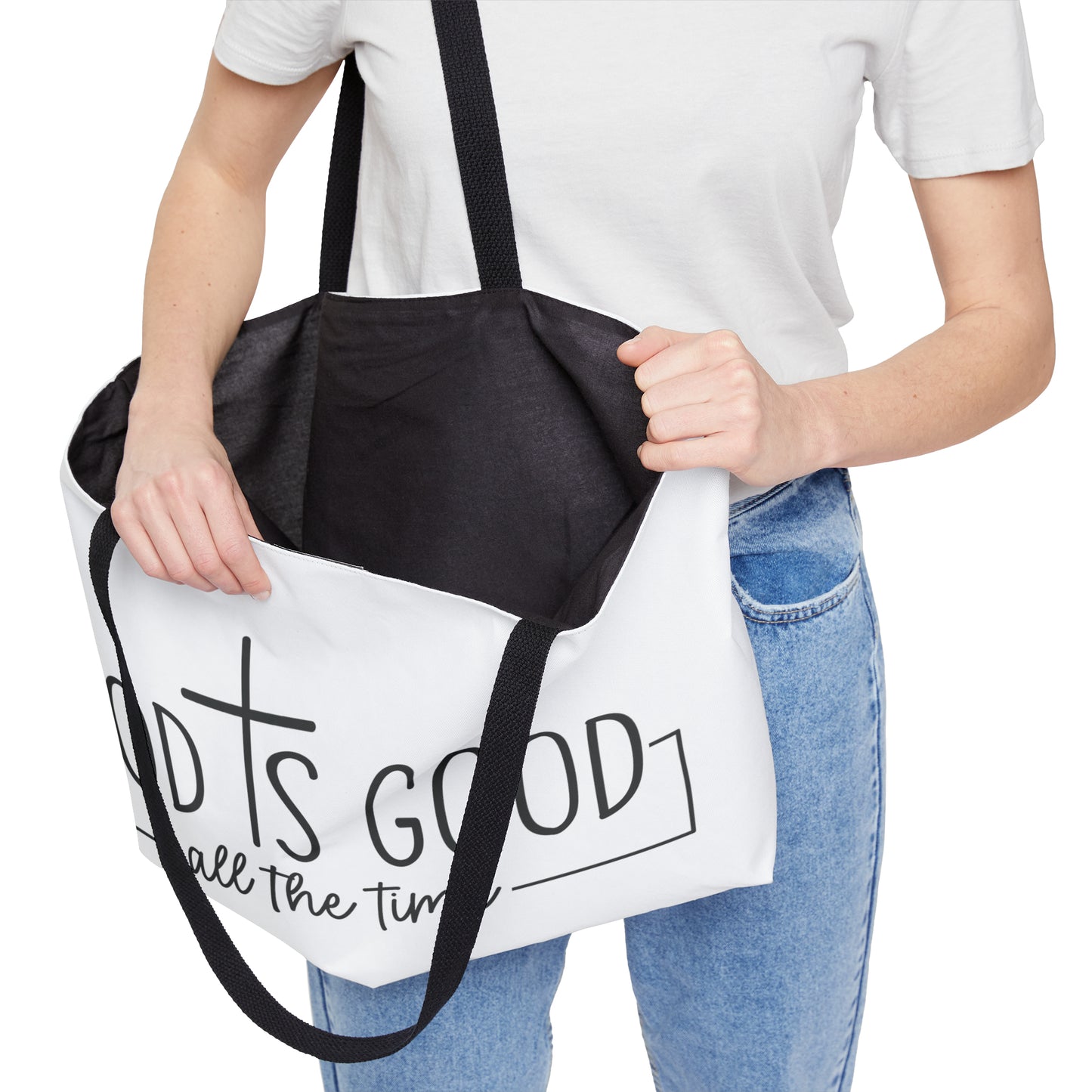 God is Good Weekender Tote Bag
