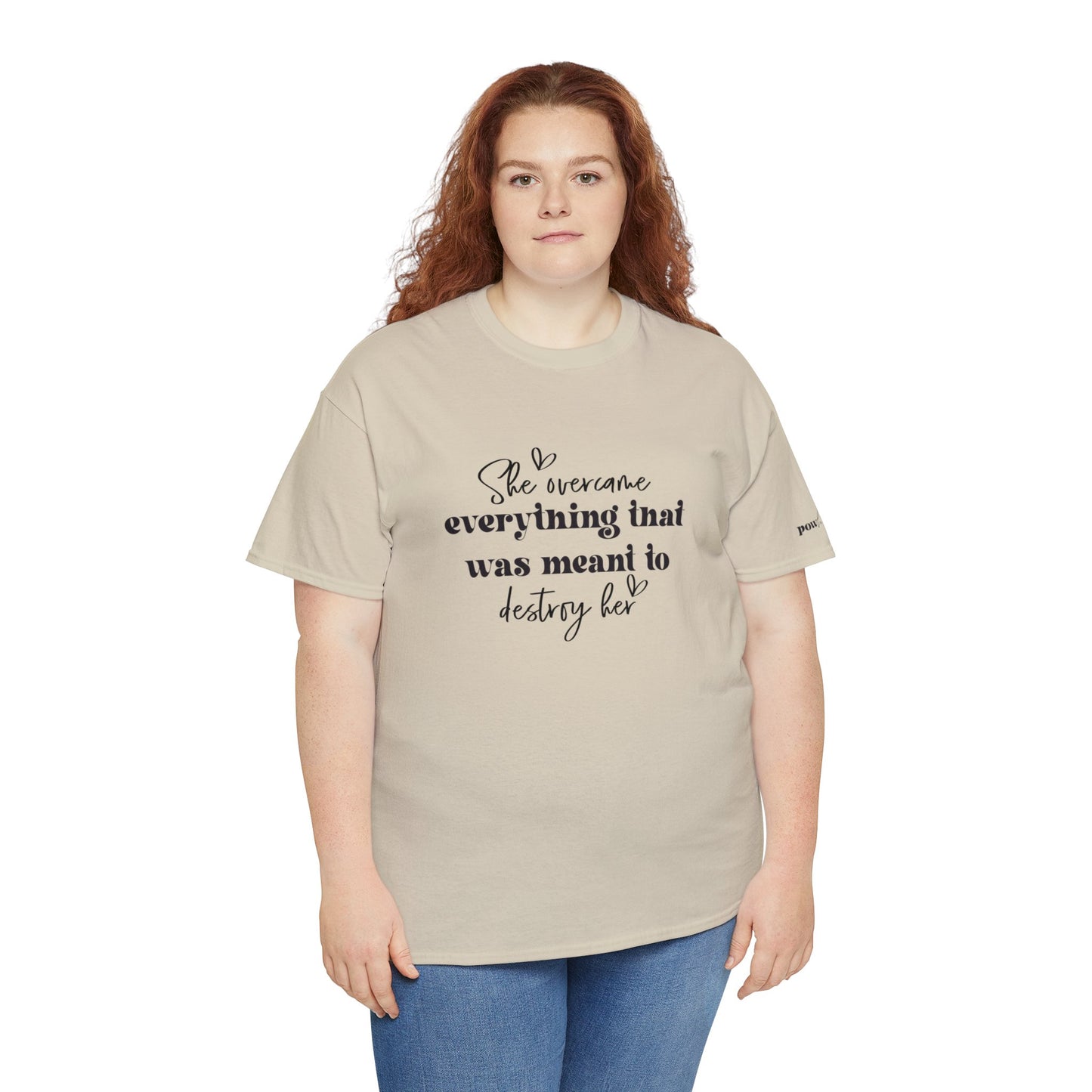 PowHERful Unisex Heavy Cotton Tee