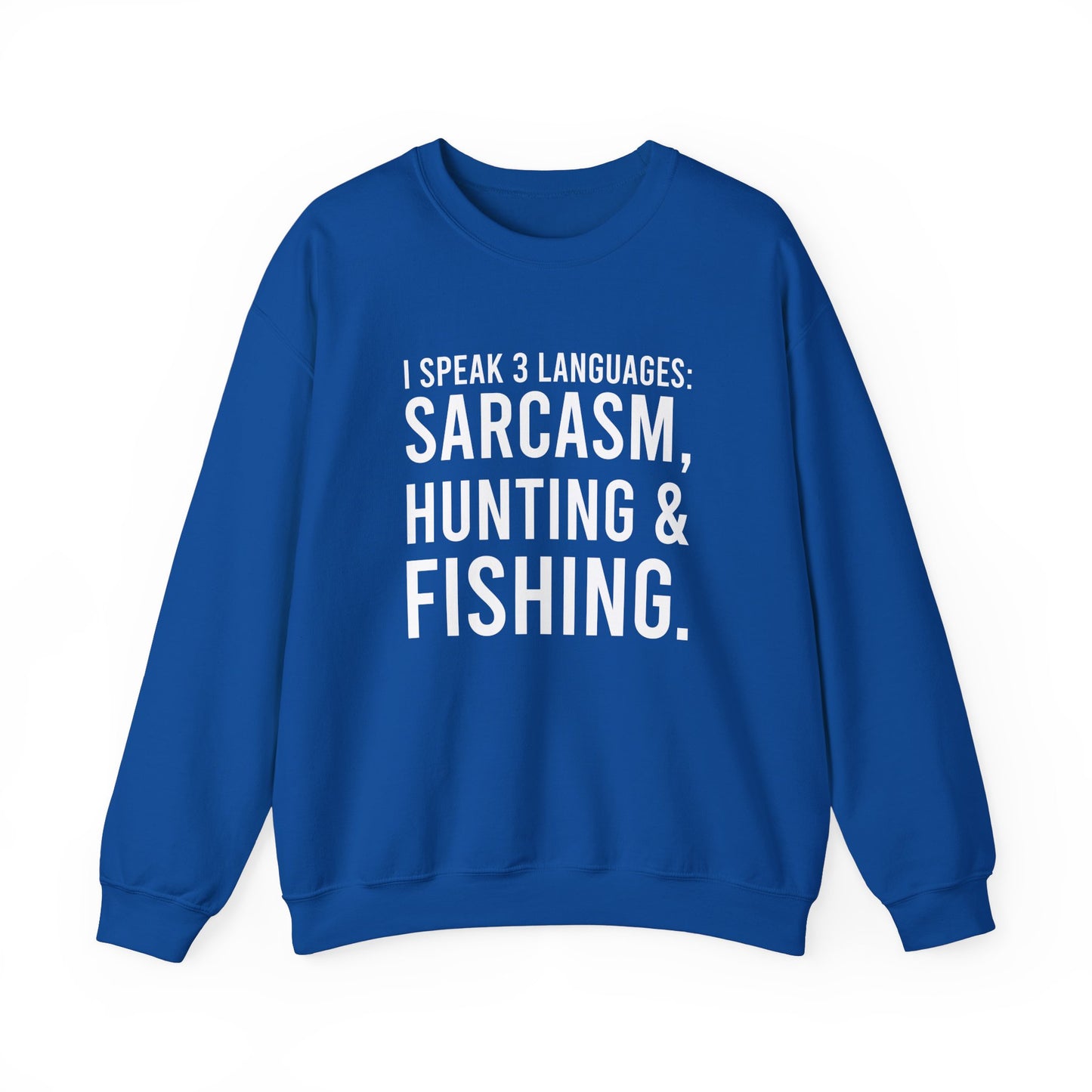 3 languages Unisex Heavy Blend™ Crewneck Sweatshirt