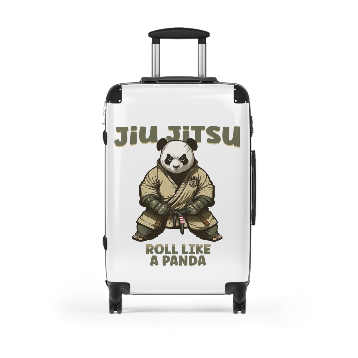 Jiu Jitsu Roll Like a Panda Suitcase