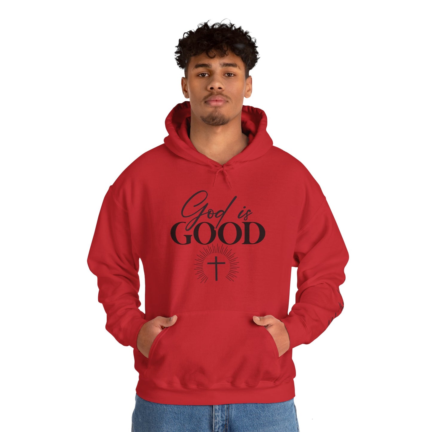 God is Good Unisex Heavy Blend™ Hooded Sweatshirt