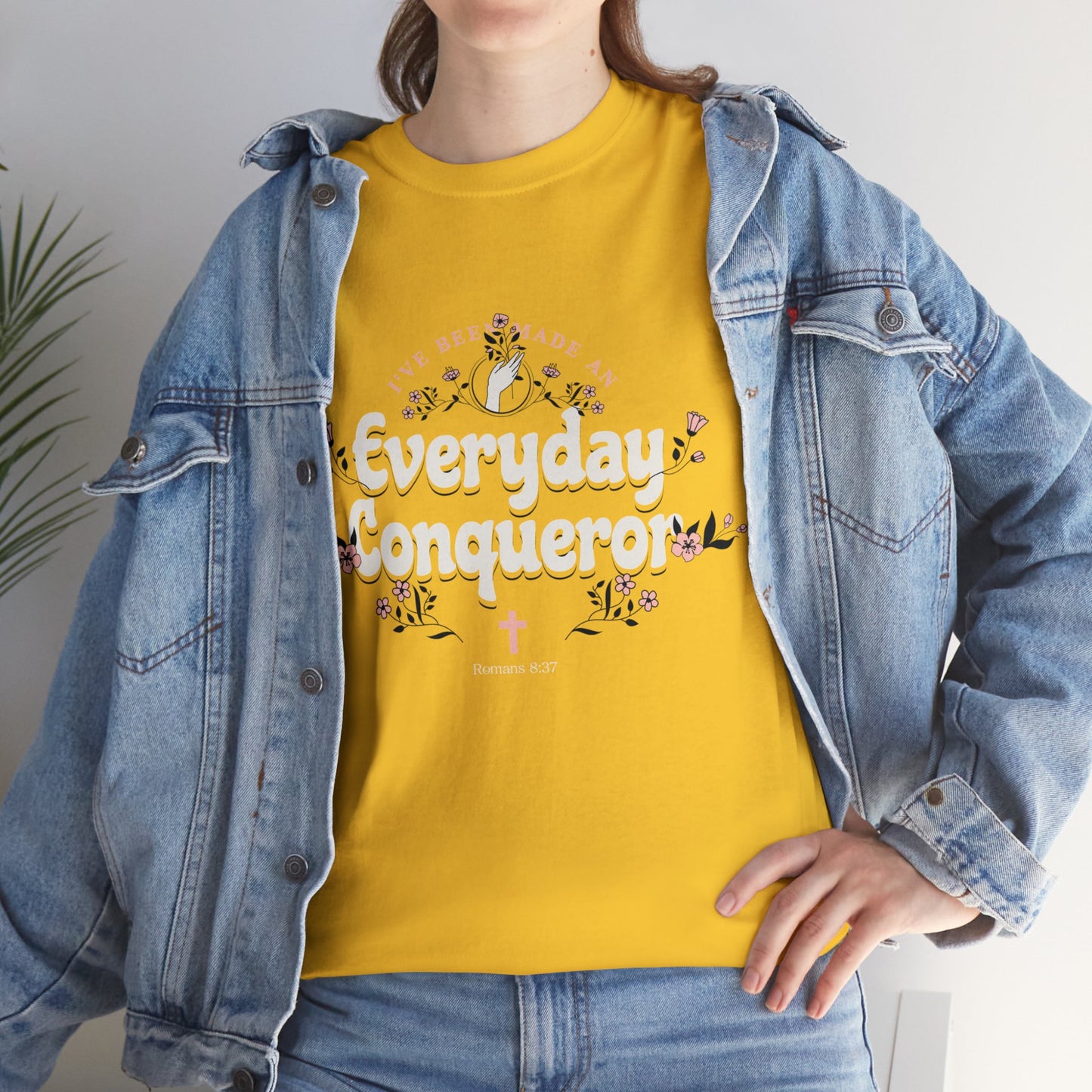 Everyday Conqueror Unisex Heavy Cotton Tee