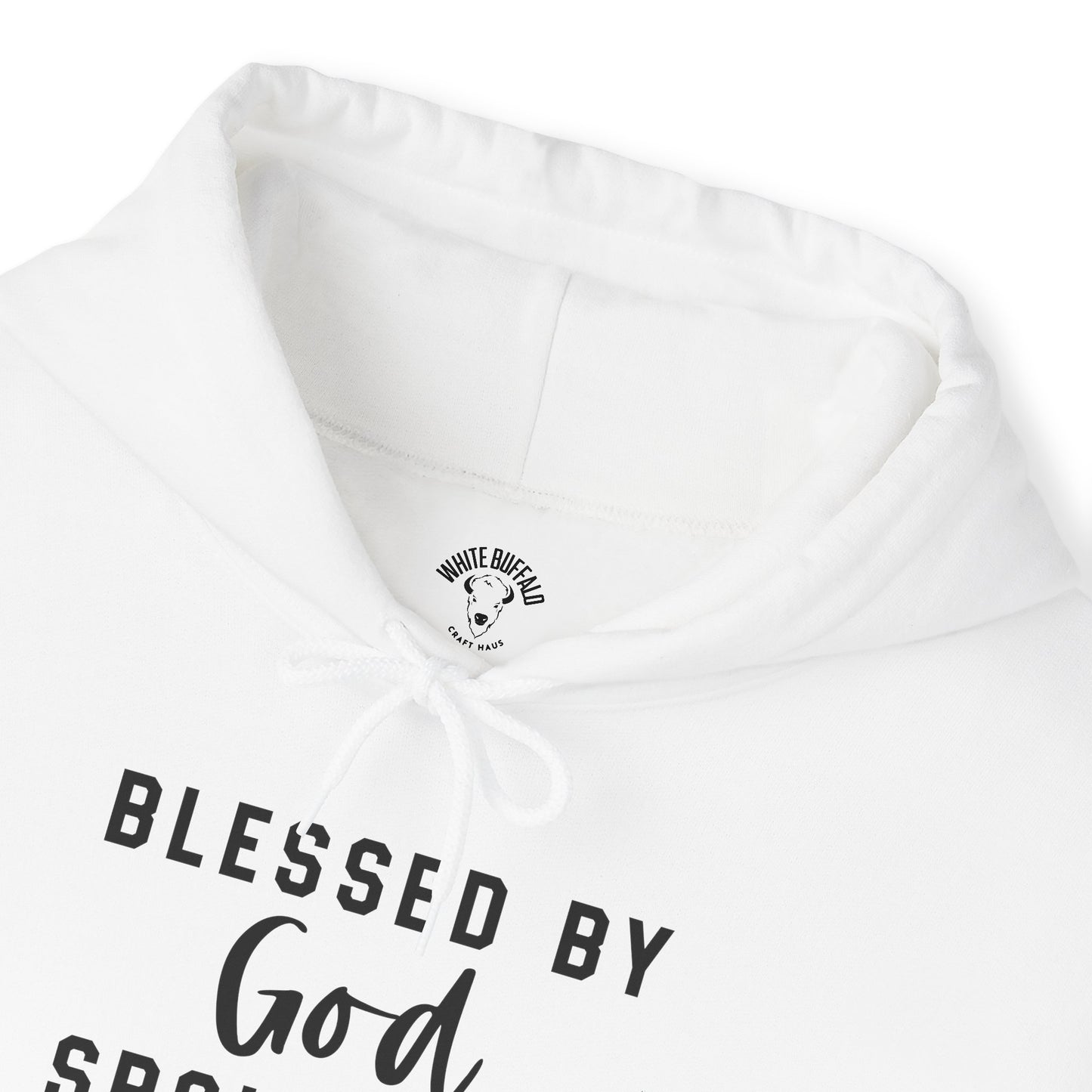Protected by Both Unisex Heavy Blend™ Hooded Sweatshirt