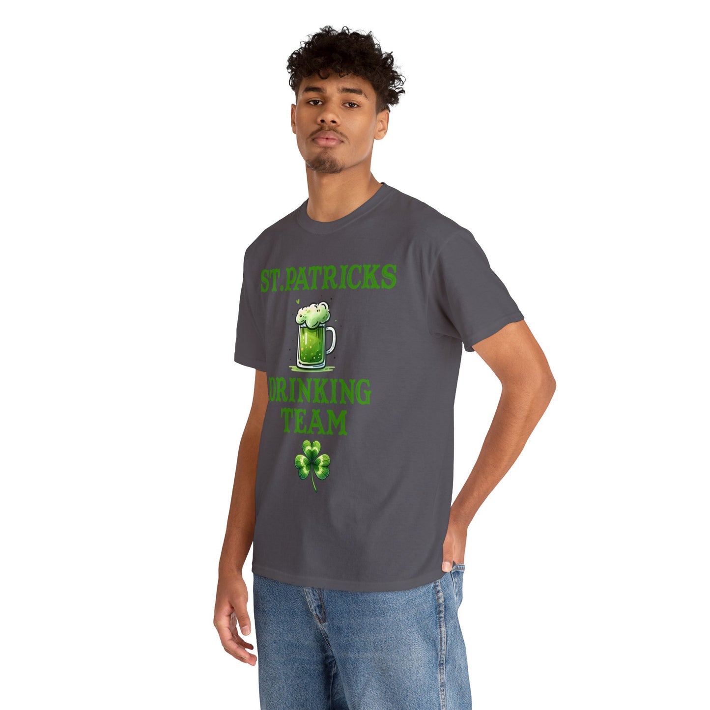 St Patricks Drinking Team Unisex Heavy Cotton Tee