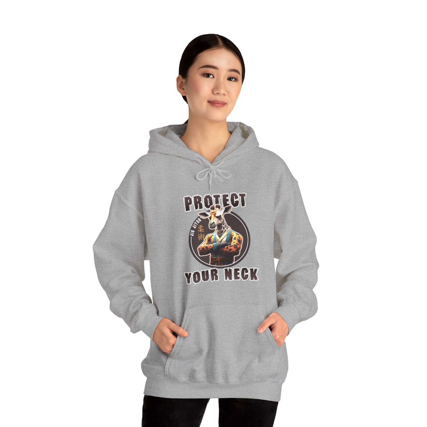 Protect Your Neck Unisex Heavy Blend™ Hooded Sweatshirt