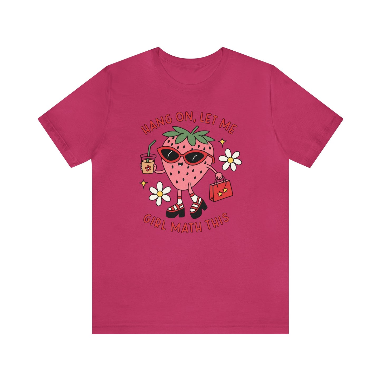 Girl Math Unisex Jersey Short Sleeve Tee