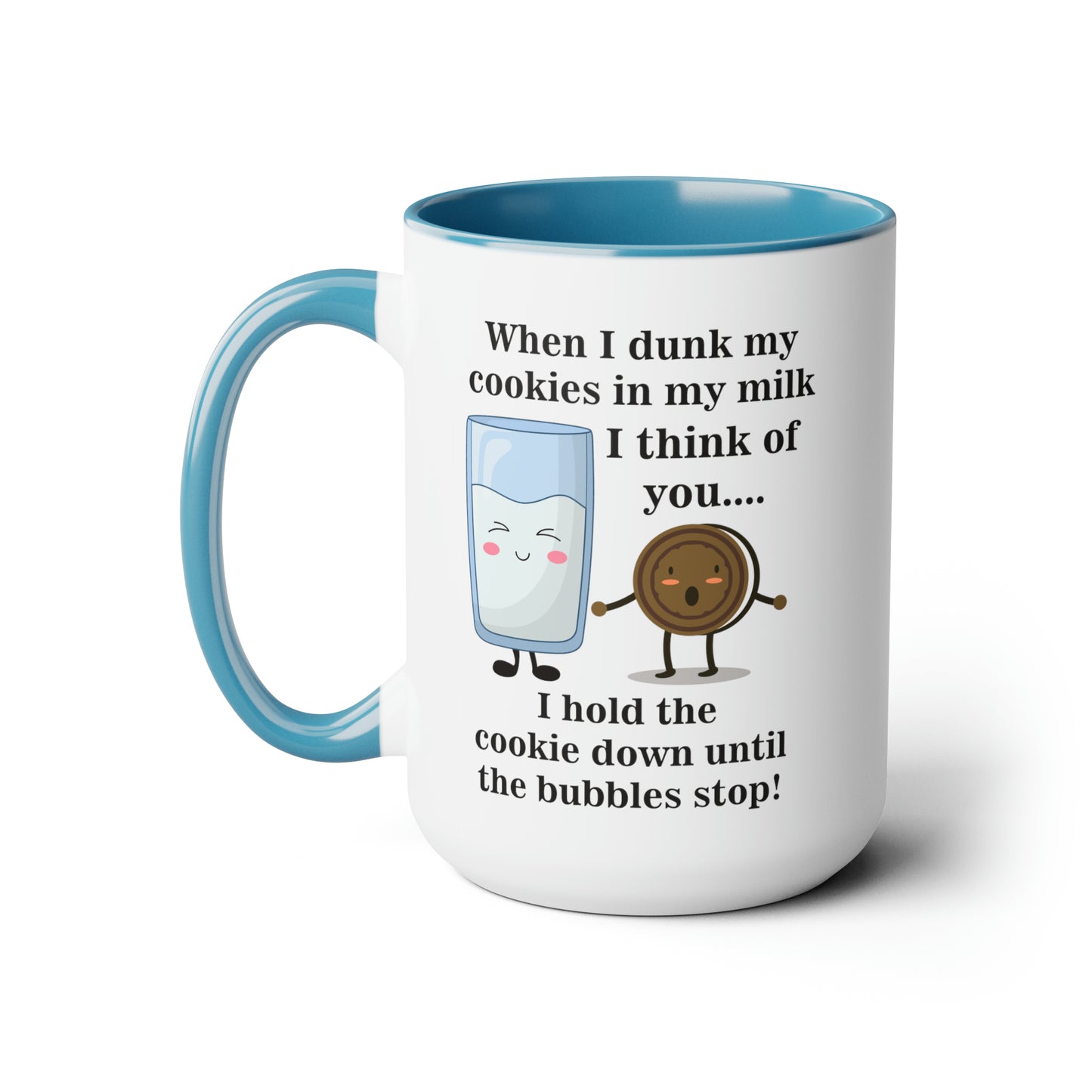 I think of You Two-Tone Coffee Mugs, 15oz