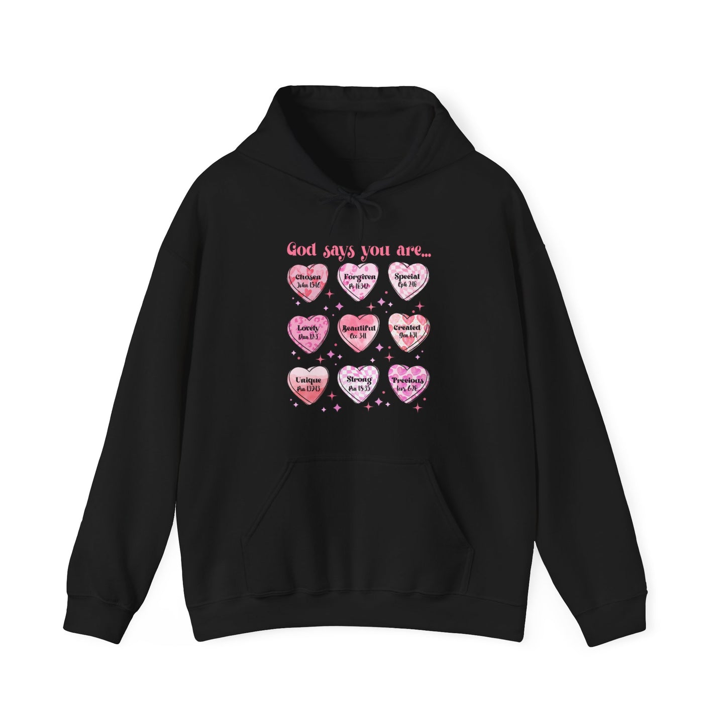 God Says Unisex Heavy Blend™ Hooded Sweatshirt