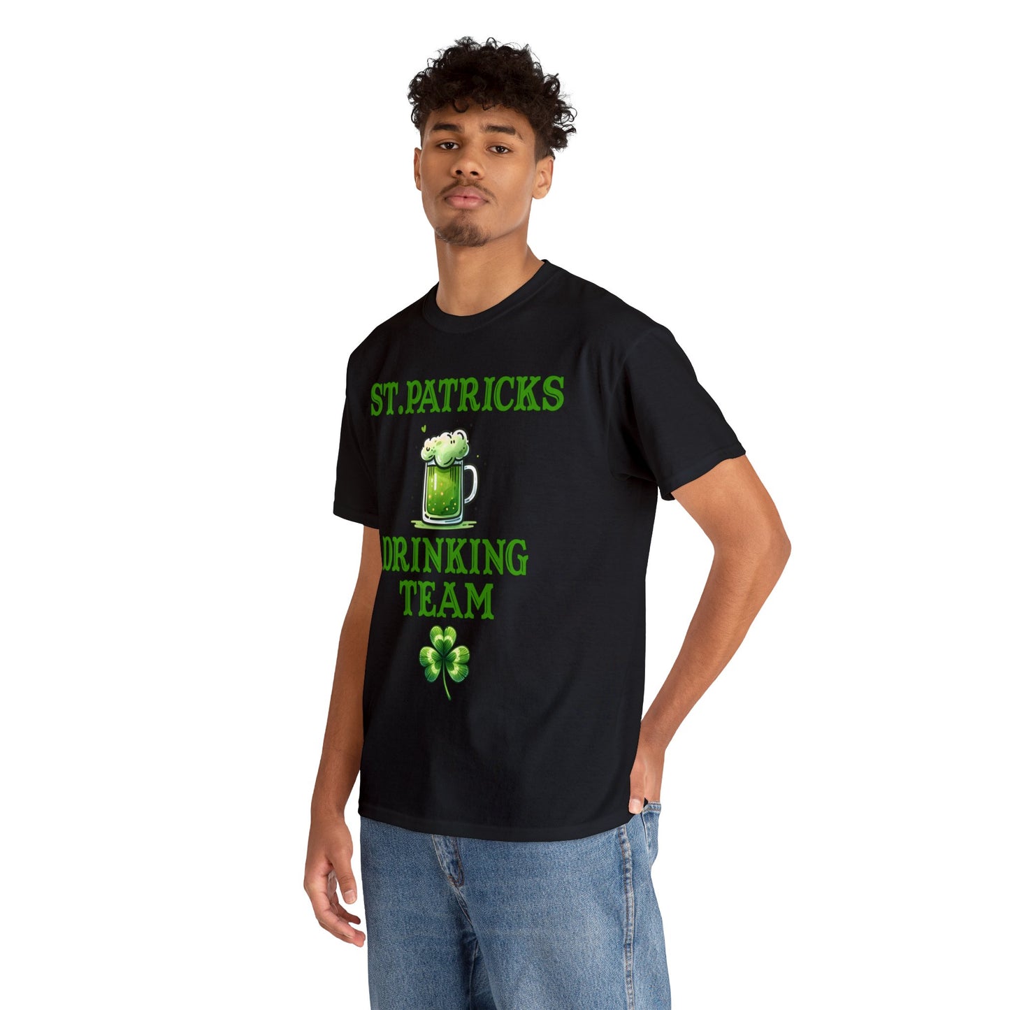 St Patricks Drinking Team Unisex Heavy Cotton Tee