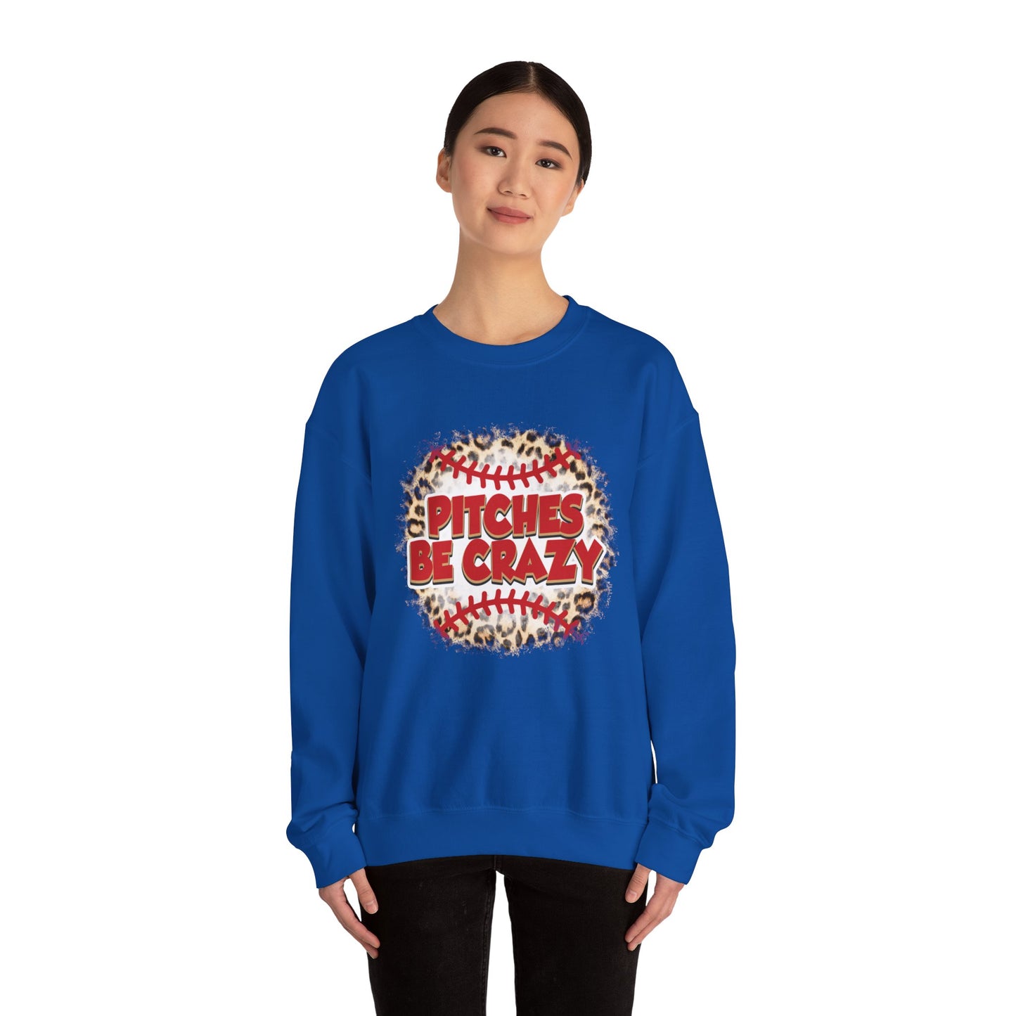 Pitches be Crazy Unisex Heavy Blend™ Crewneck Sweatshirt