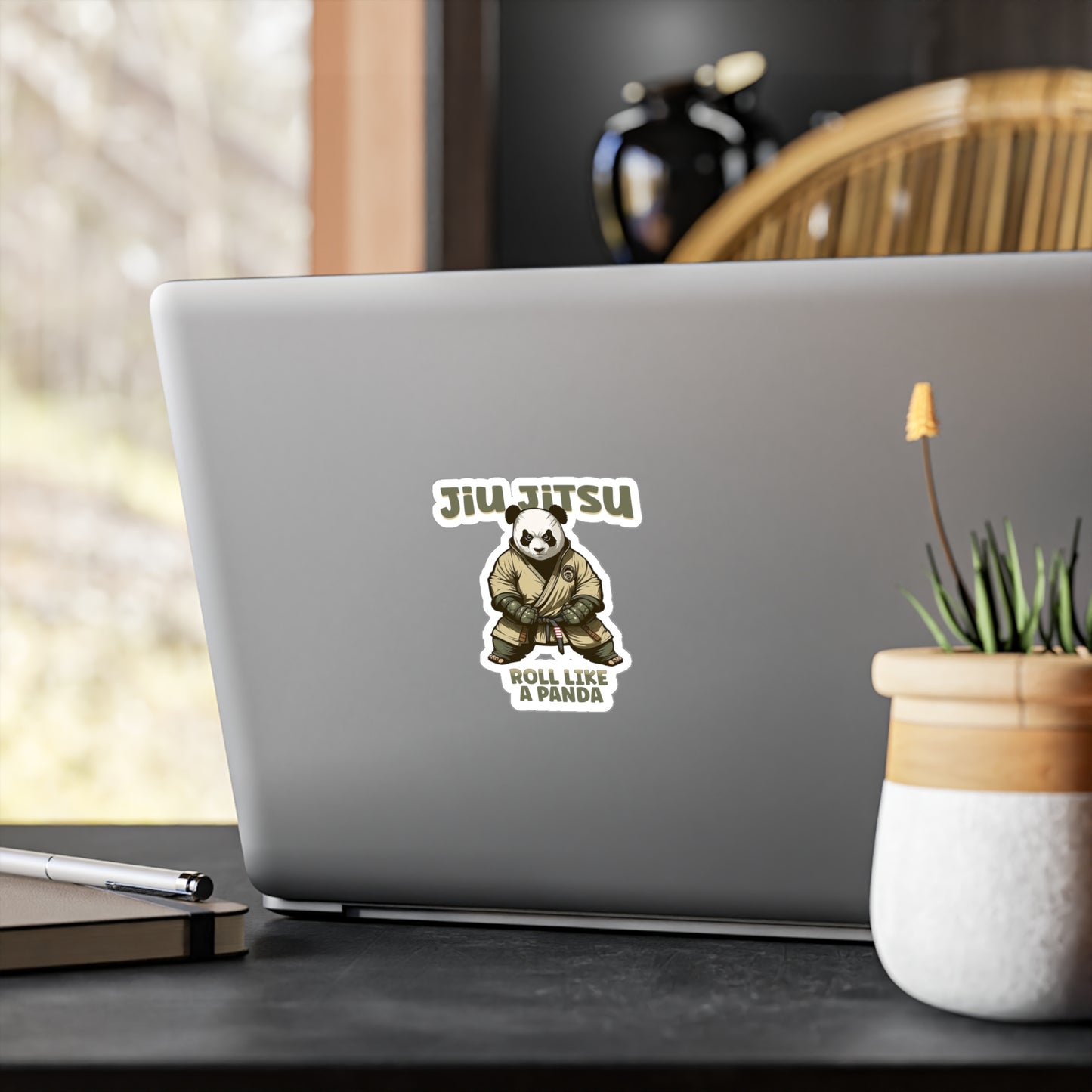 Panda Kiss-Cut Vinyl Decals