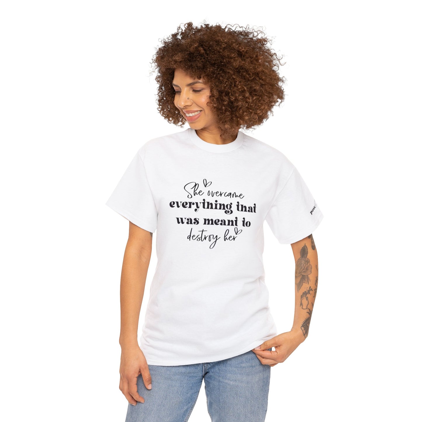 PowHERful Unisex Heavy Cotton Tee
