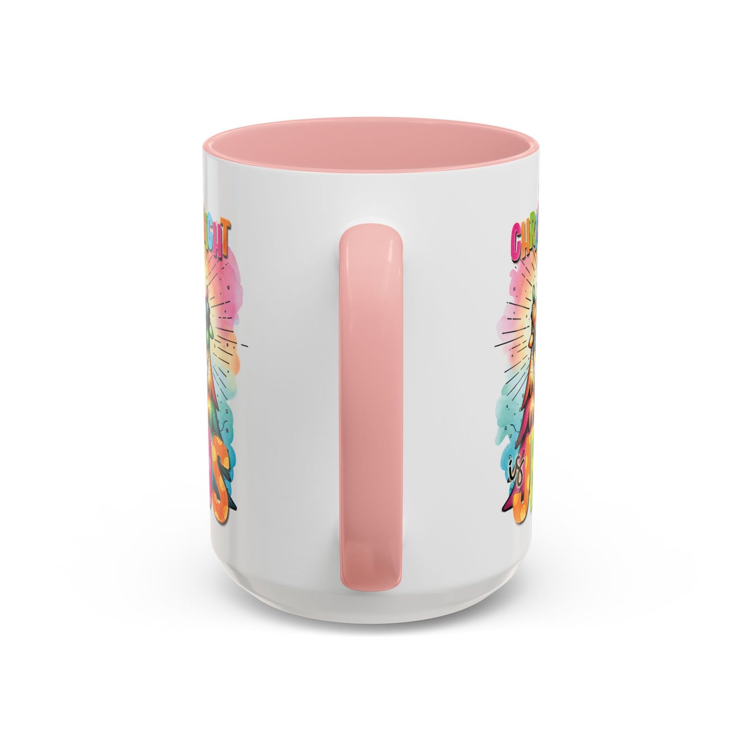 My Favorite Christmas Light is Jesus Accent Coffee Mug (11, 15oz)