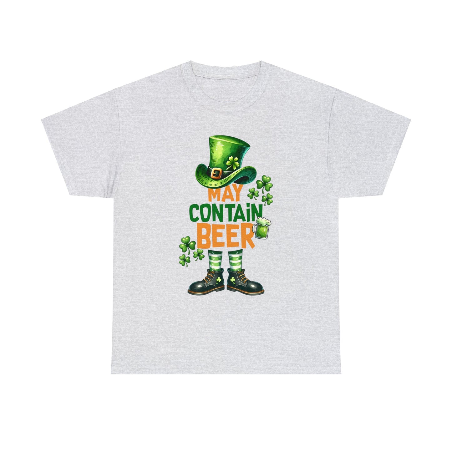 May Contain Beer Unisex Heavy Cotton Tee