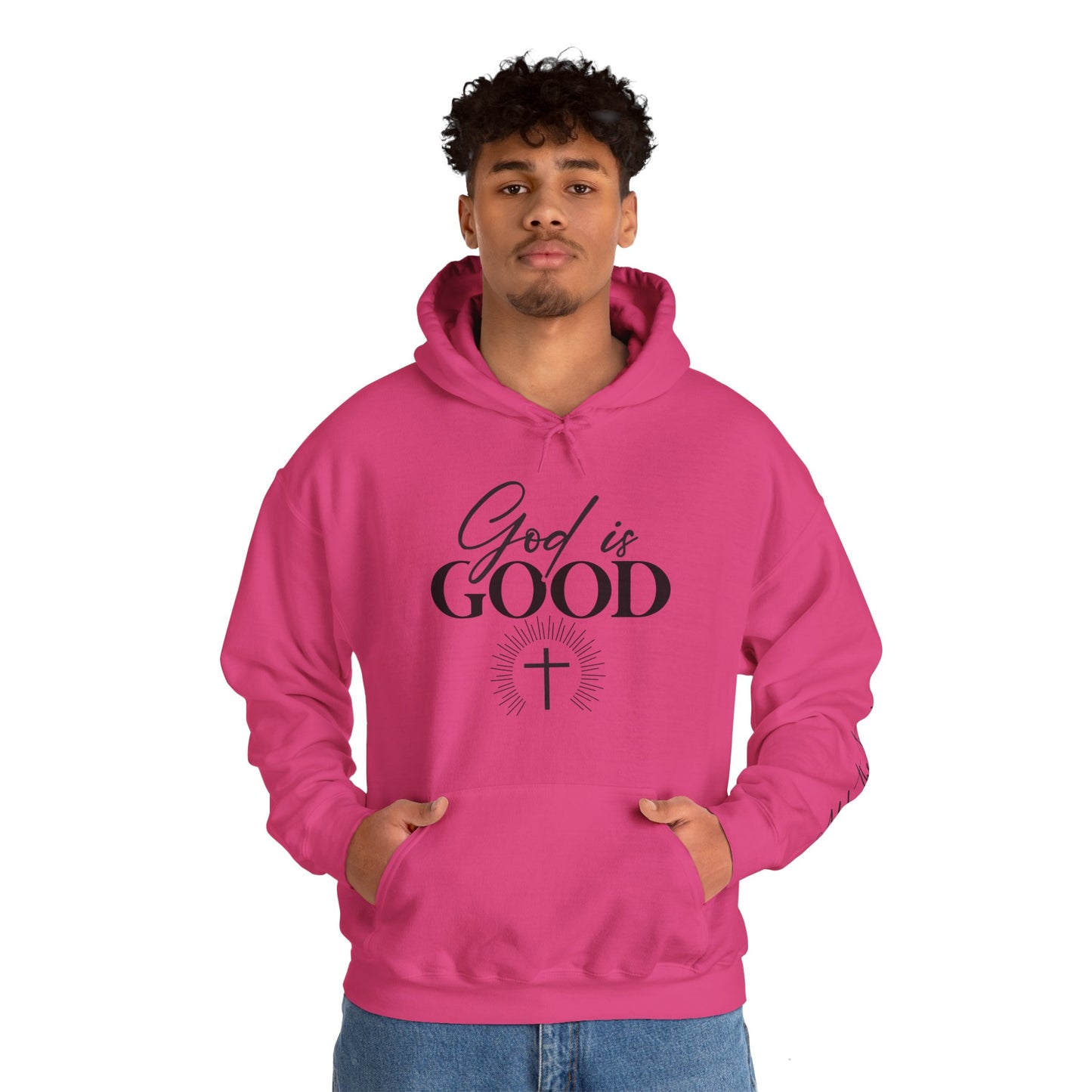 God is Good Unisex Heavy Blend™ Hooded Sweatshirt