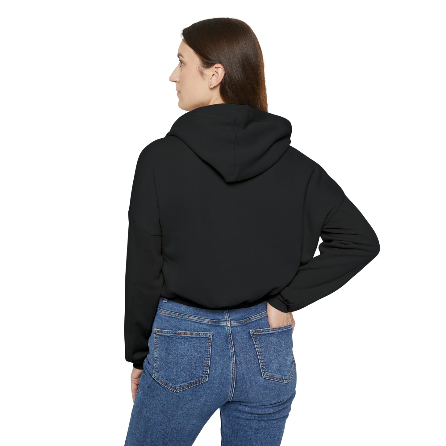 God Says Women's Cinched Bottom Hoodie