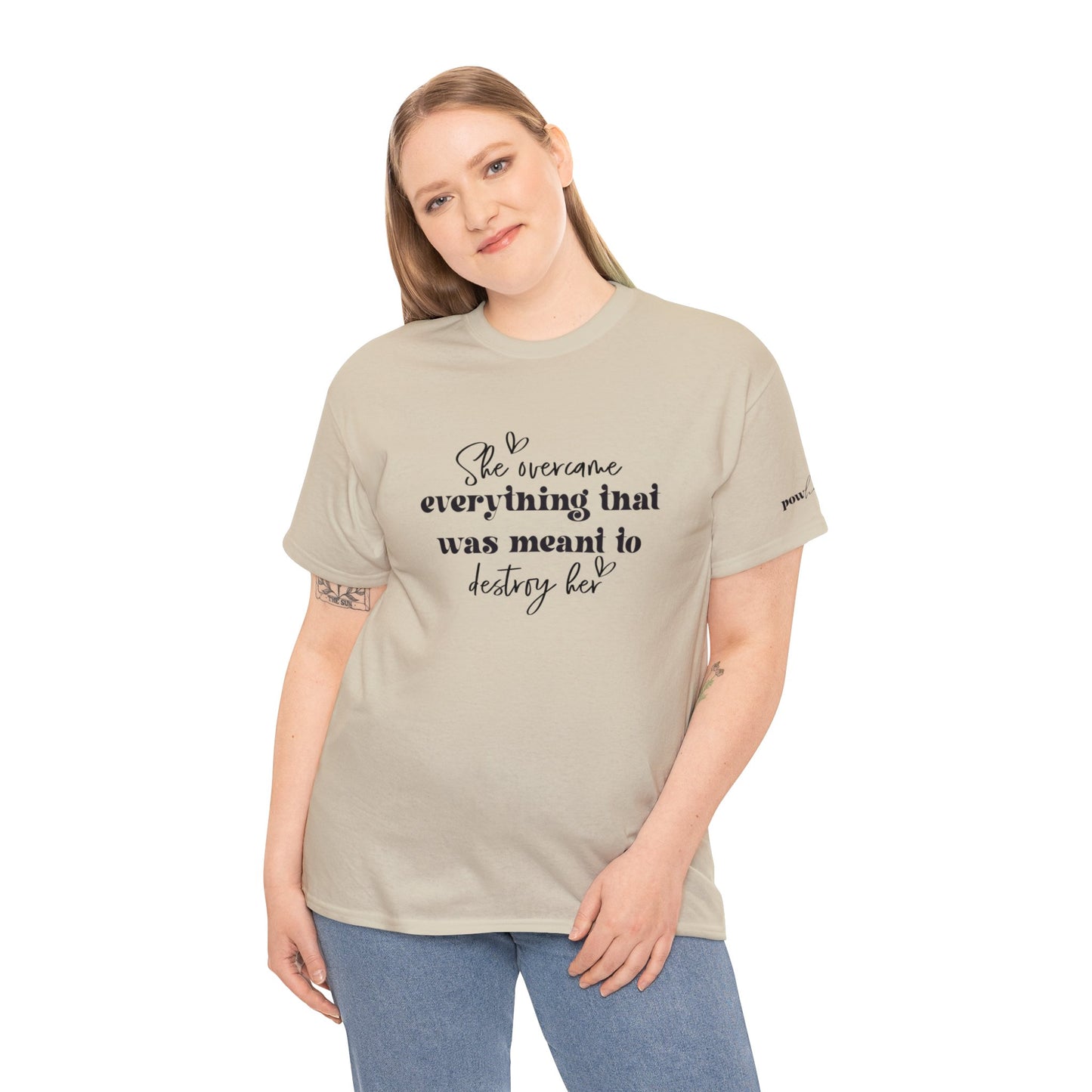 PowHERful Unisex Heavy Cotton Tee