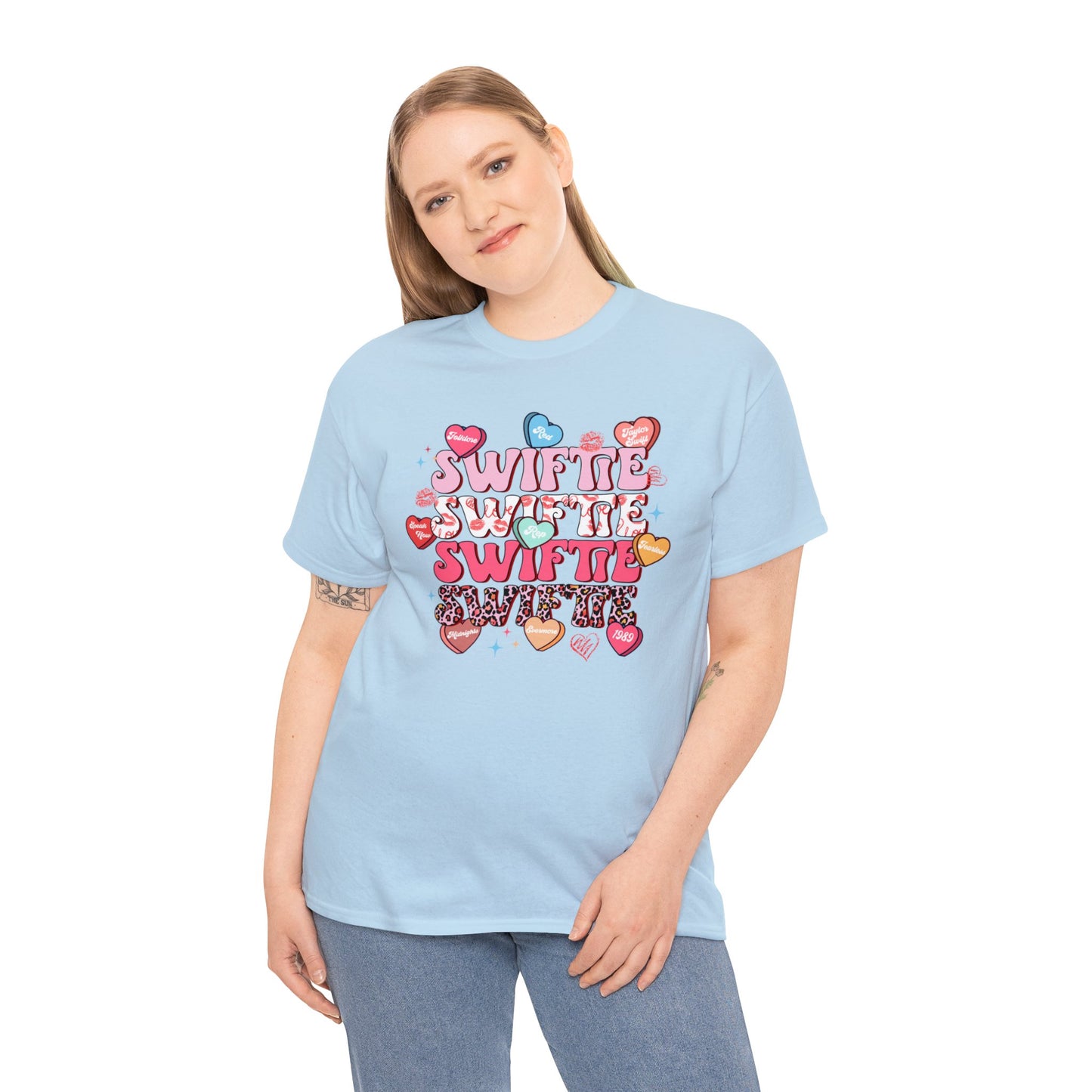 Swiftie Valentine Unisex Heavy Cotton Tee