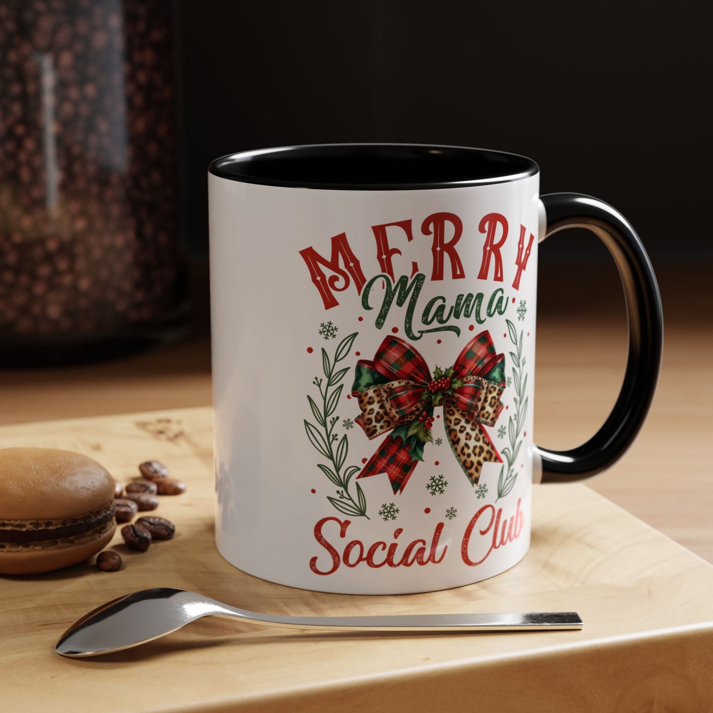 Merry Mama Accent Coffee Mug (11, 15oz)
