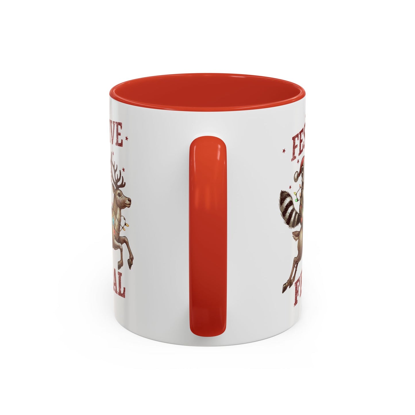 Festive but Feral Accent Coffee Mug (11, 15oz)