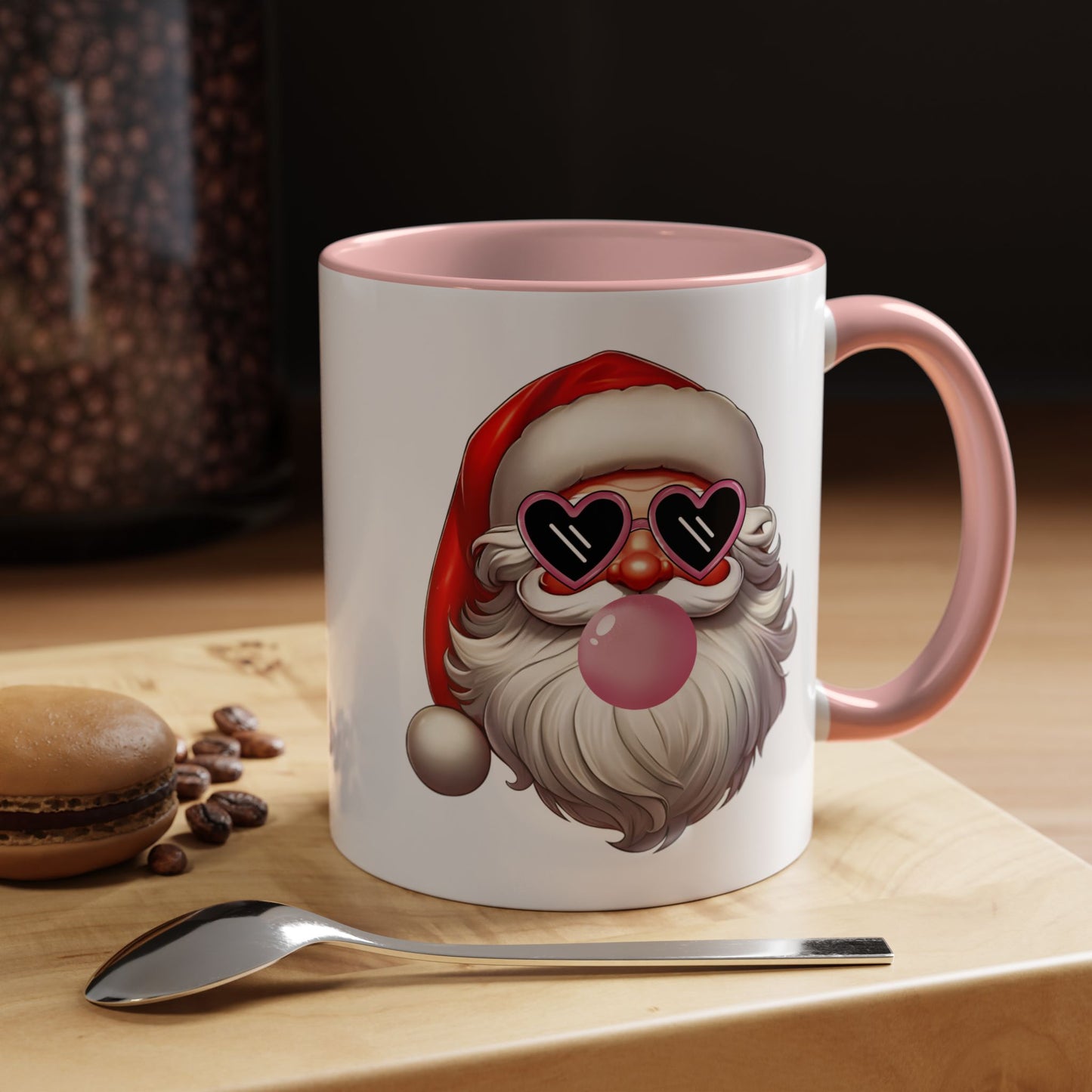 Pop Art Santa Accent Coffee Mug (11, 15oz)